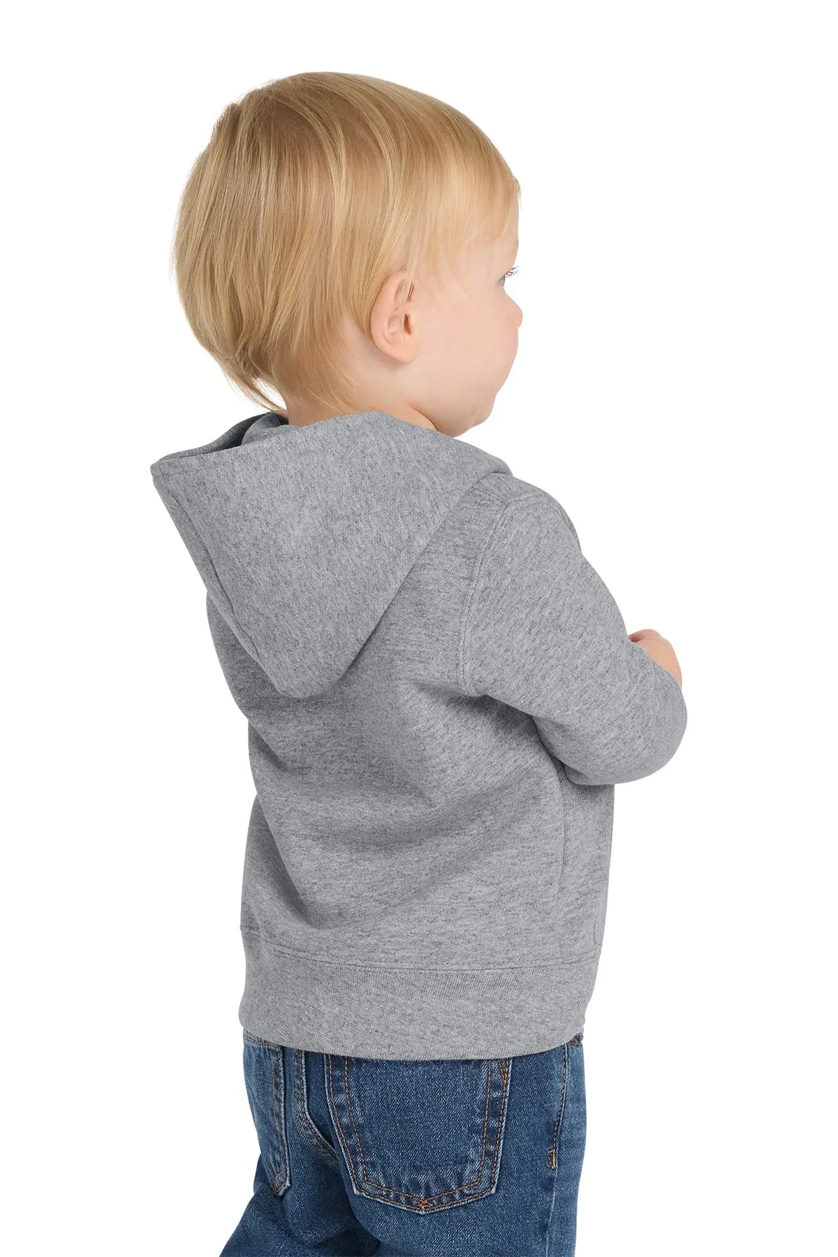 Port & Co™ Infant Core Fleece Full-Zip Hooded Sweatshirt #CAR78IZH
