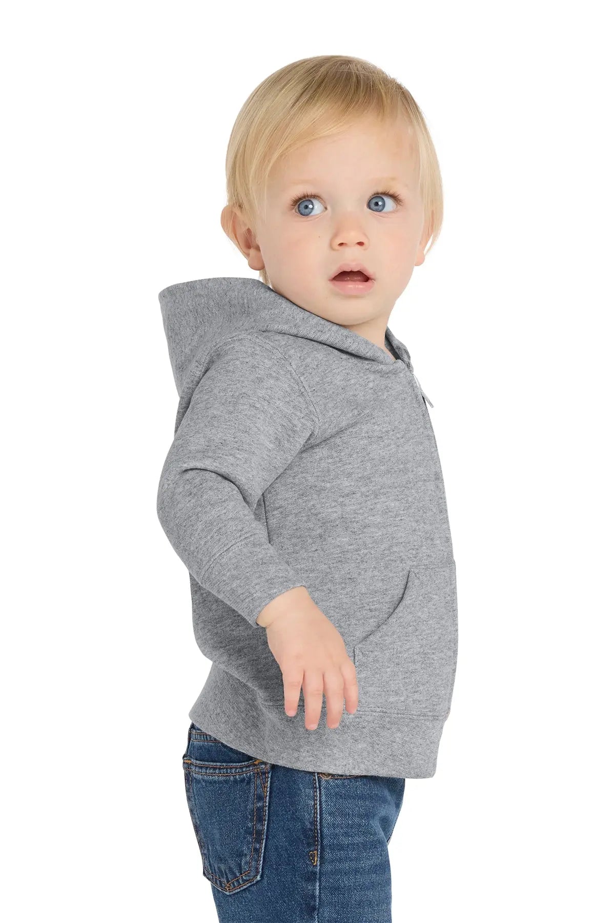 Port & Co™ Infant Core Fleece Full-Zip Hooded Sweatshirt #CAR78IZH