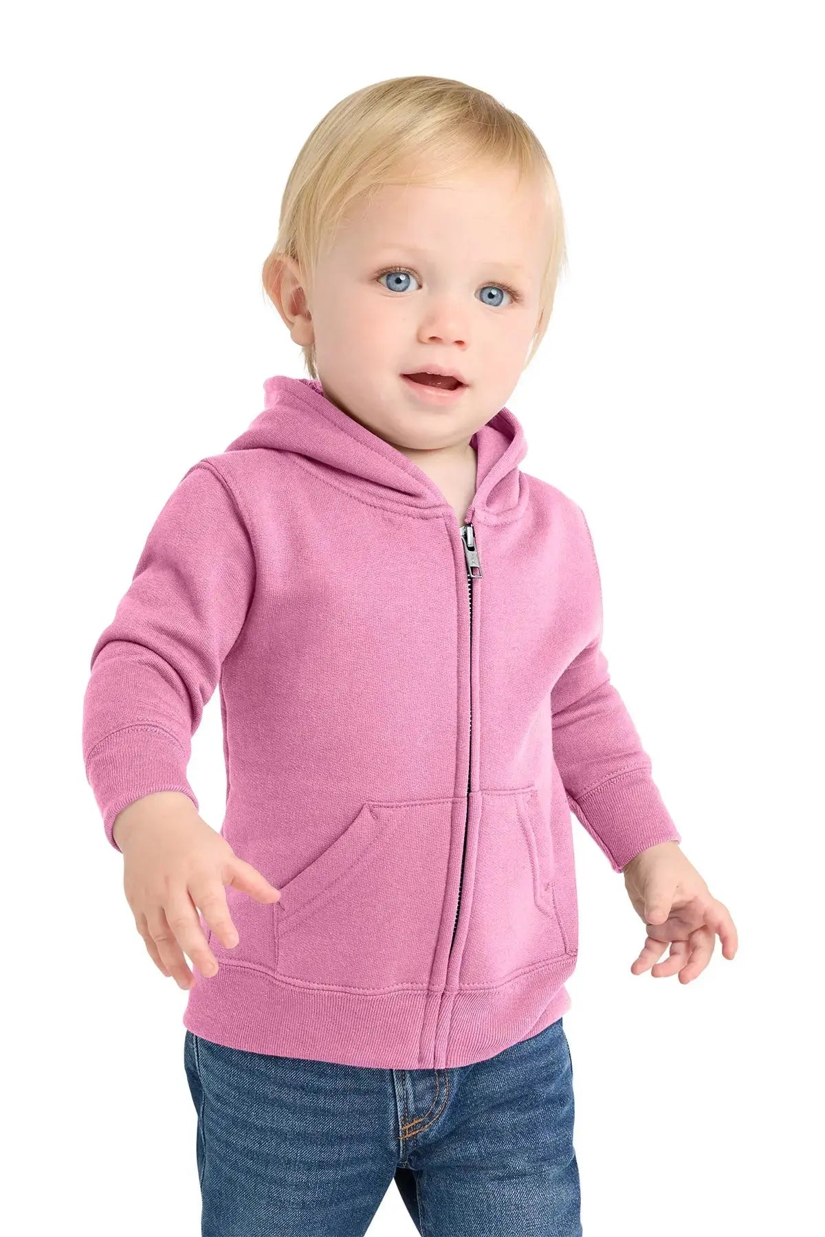 Port & Co™ Infant Core Fleece Full-Zip Hooded Sweatshirt #CAR78IZH Game Over Merch