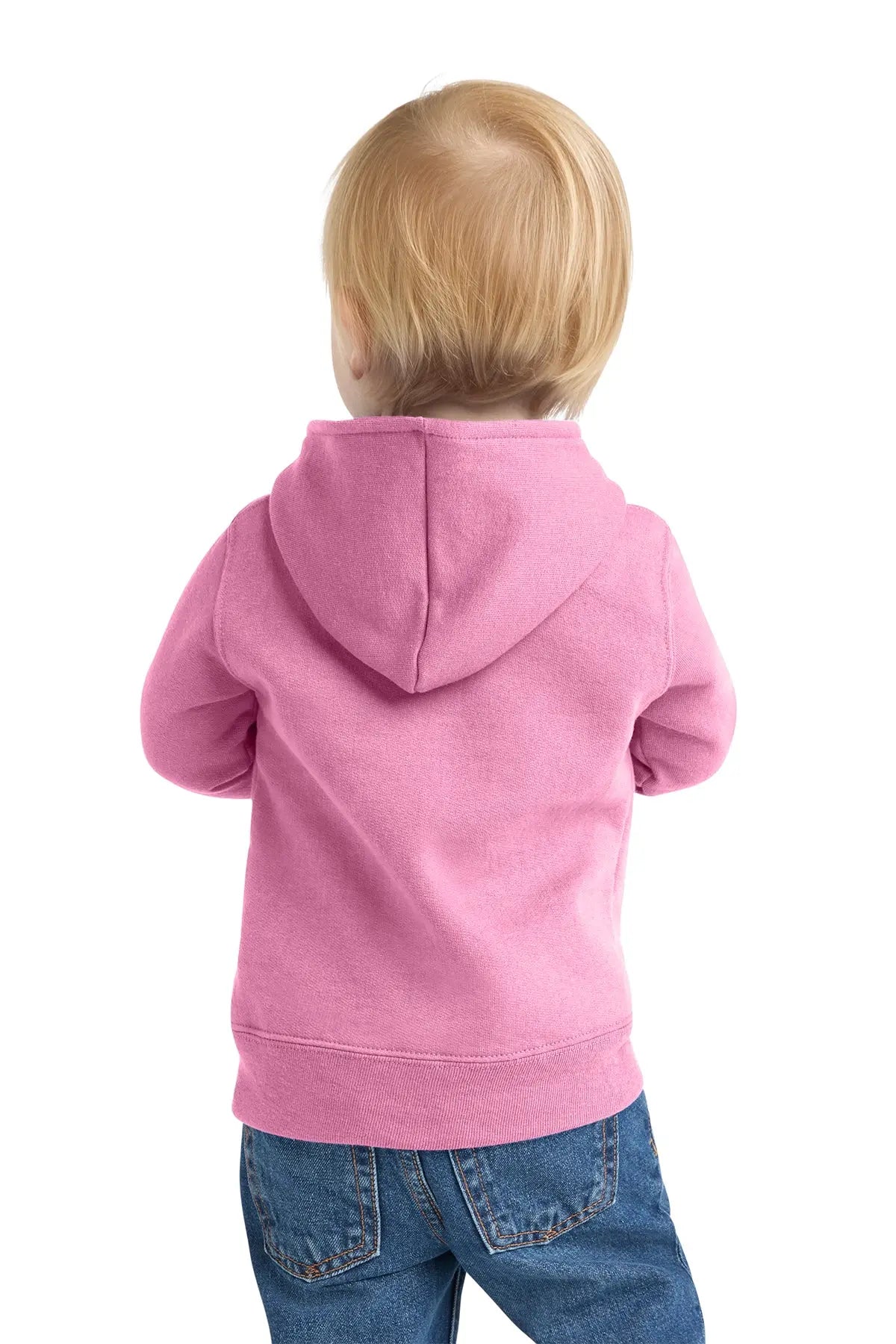 Port & Co™ Infant Core Fleece Full-Zip Hooded Sweatshirt #CAR78IZH