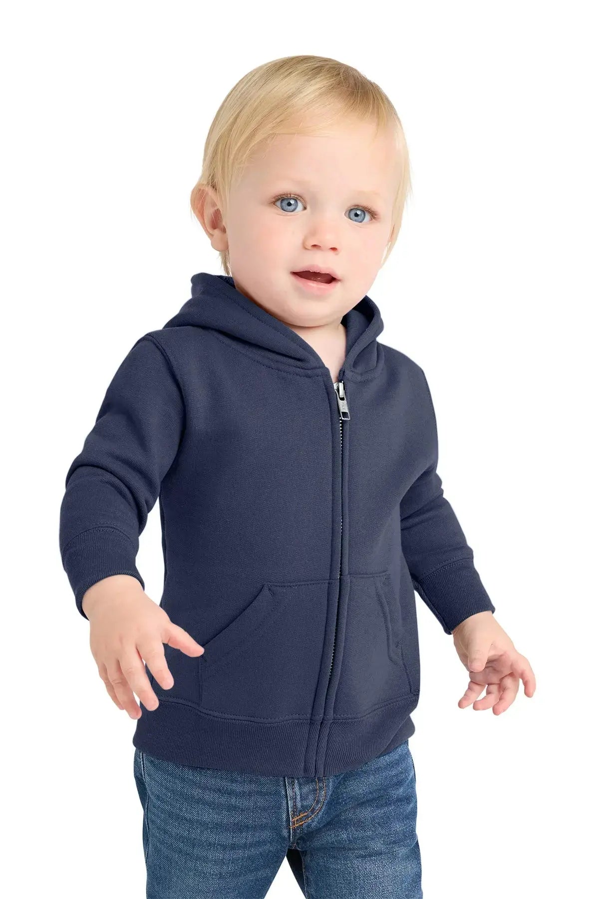 Port & Co™ Infant Core Fleece Full-Zip Hooded Sweatshirt #CAR78IZH Game Over Merch