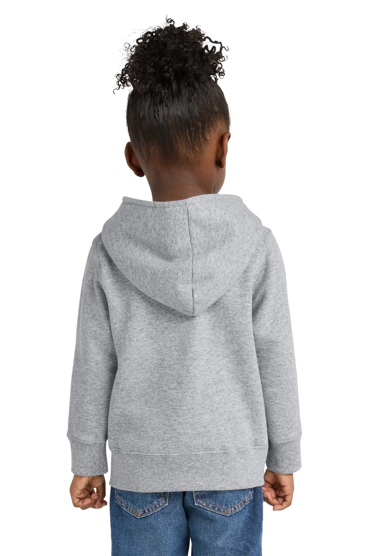 Port & Co™ Toddler Core Fleece Full-Zip Hooded Sweatshirt #CAR78TZH