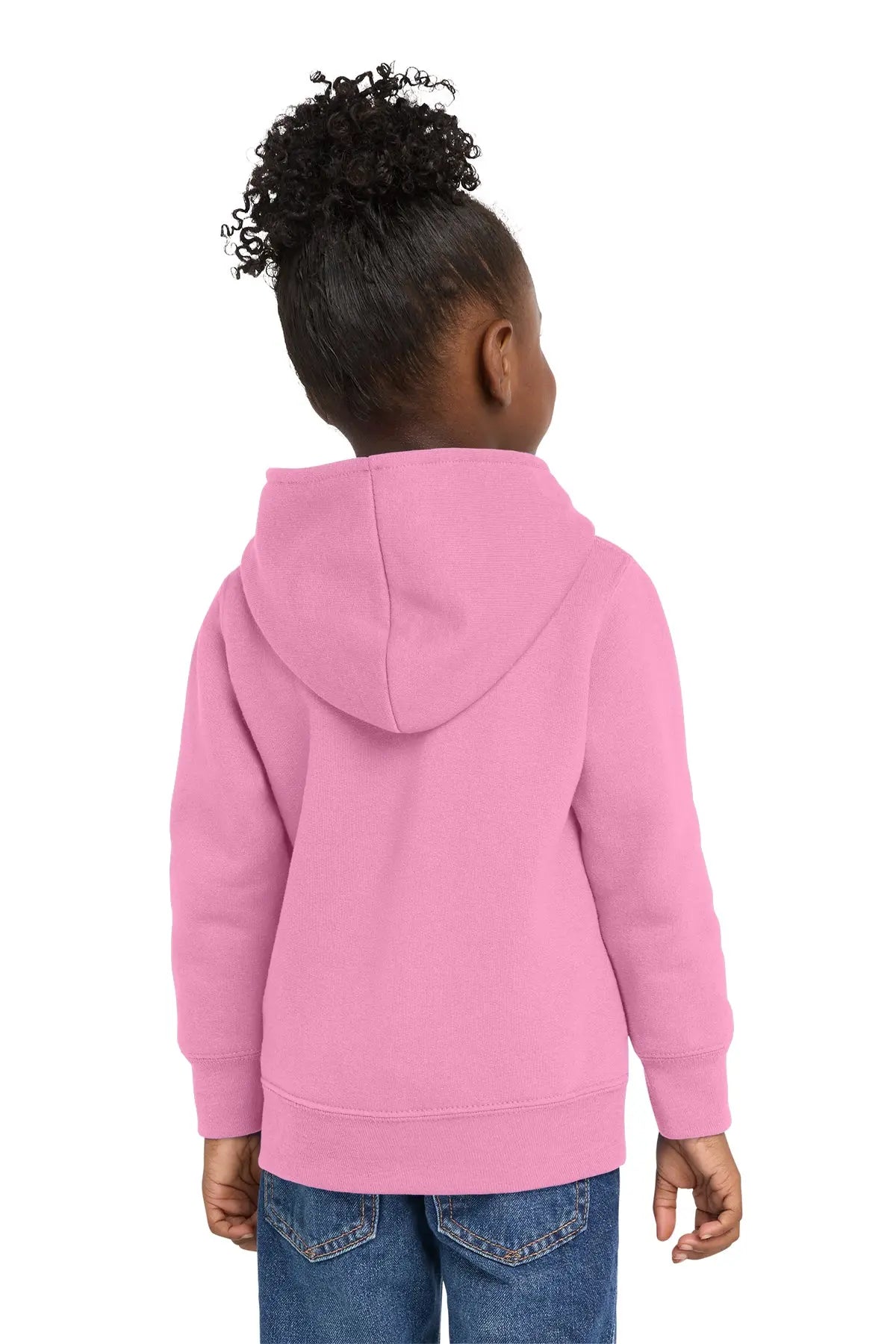 Port & Co™ Toddler Core Fleece Full-Zip Hooded Sweatshirt #CAR78TZH