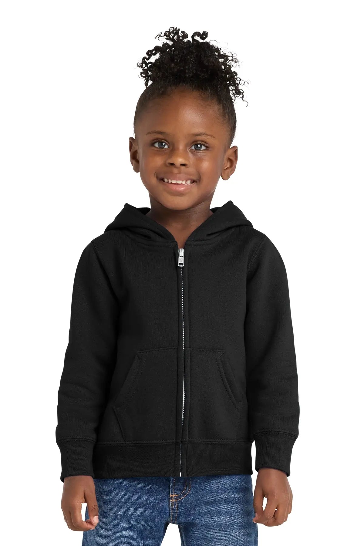 Port & Co™ Toddler Core Fleece Full-Zip Hooded Sweatshirt #CAR78TZH