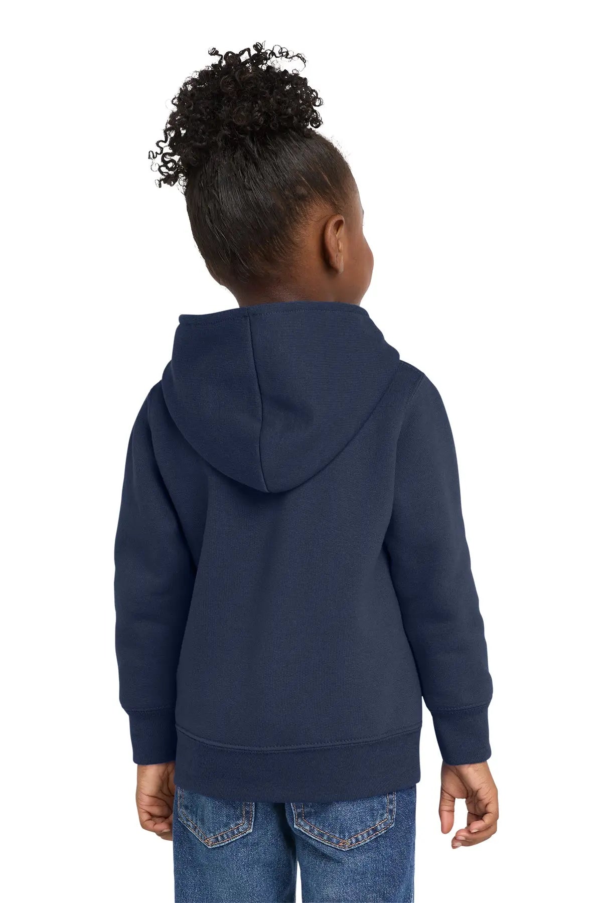 Port & Co™ Toddler Core Fleece Full-Zip Hooded Sweatshirt #CAR78TZH