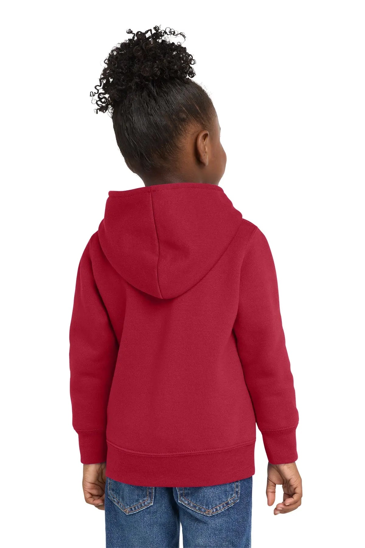 Port & Co™ Toddler Core Fleece Full-Zip Hooded Sweatshirt #CAR78TZH