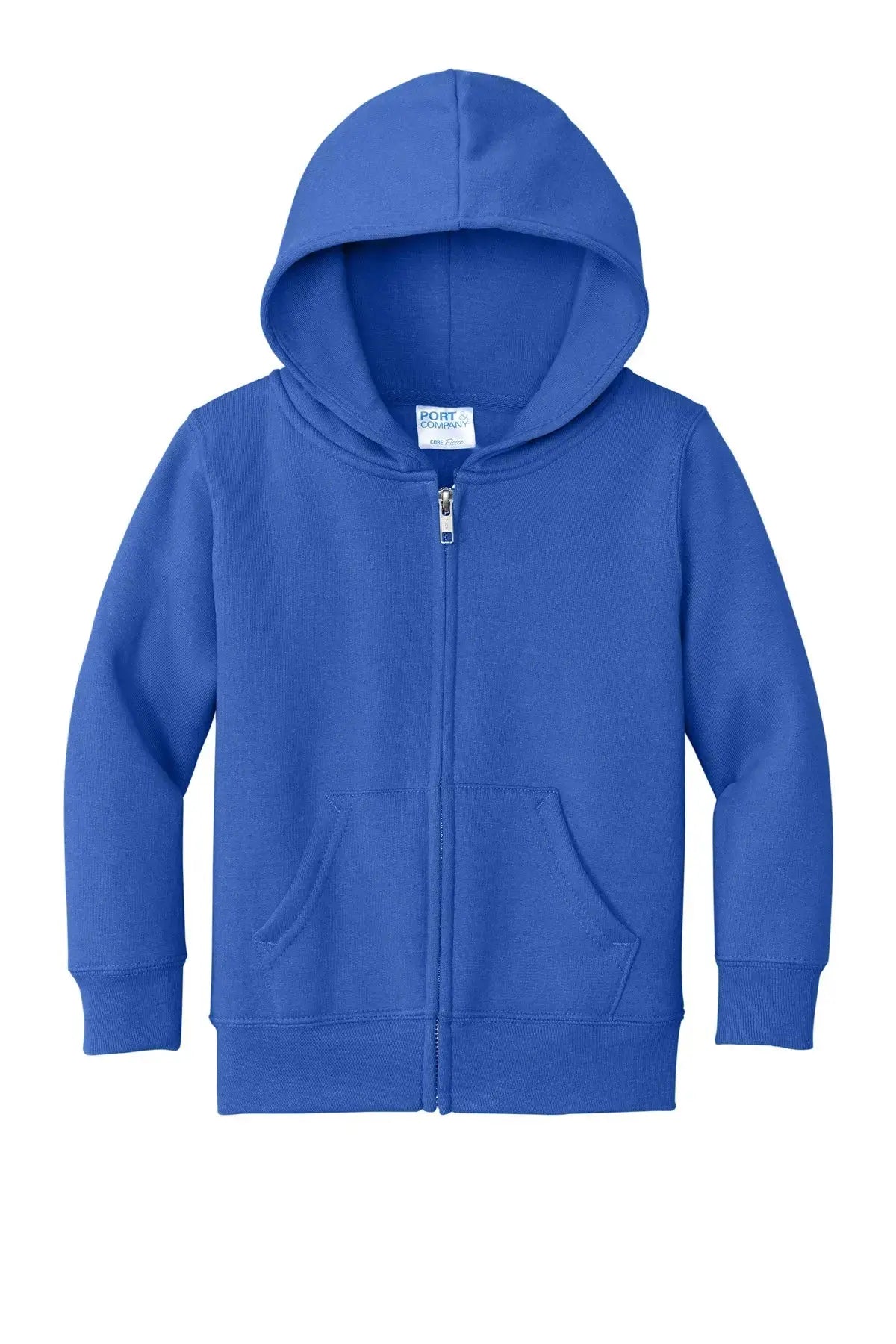 Port & Co™ Toddler Core Fleece Full-Zip Hooded Sweatshirt #CAR78TZH Game Over Merch
