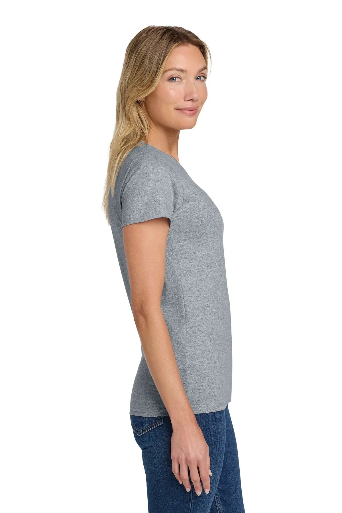 Gildan® Women's Heavy Cotton™ 100% Cotton T-Shirt #5000L