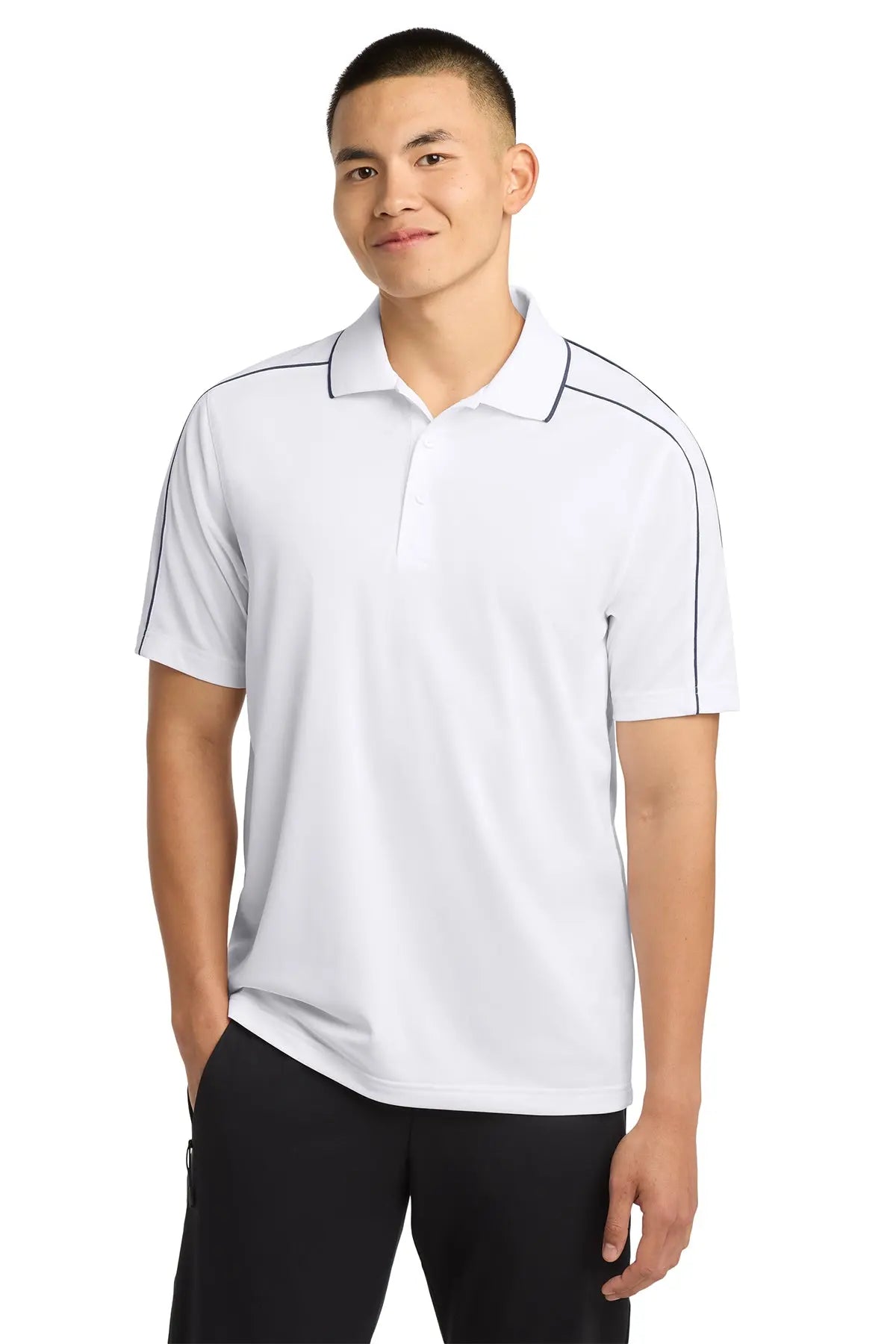 Sport-Tek® Micropique Sport-Wick® Piped Polo #ST653Game Over Merch