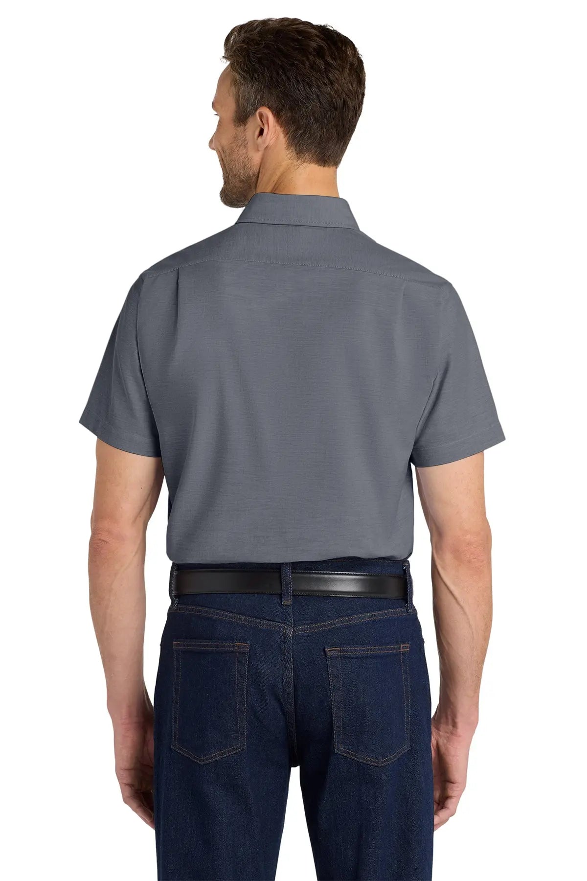 Port Authority® Short Sleeve SuperPro™ Oxford Shirt #S659