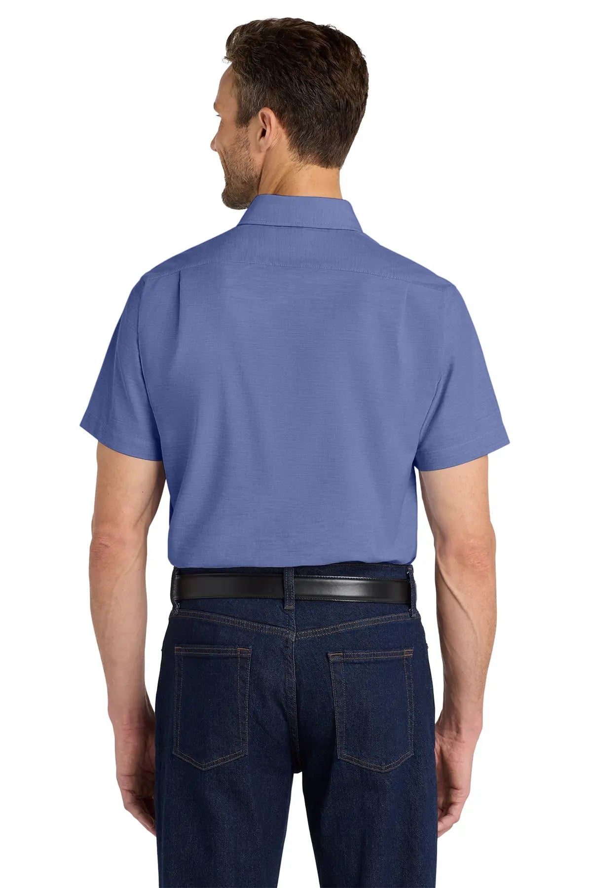 Port Authority® Short Sleeve SuperPro™ Oxford Shirt #S659
