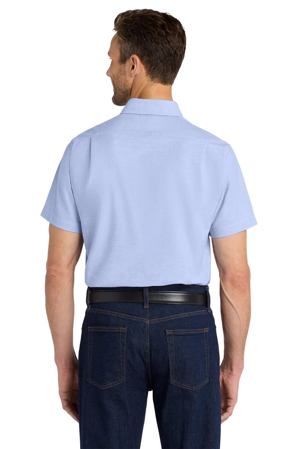 Port Authority® Short Sleeve SuperPro™ Oxford Shirt #S659