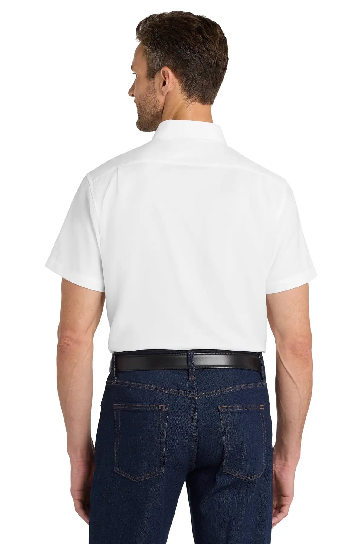 Port Authority® Short Sleeve SuperPro™ Oxford Shirt #S659