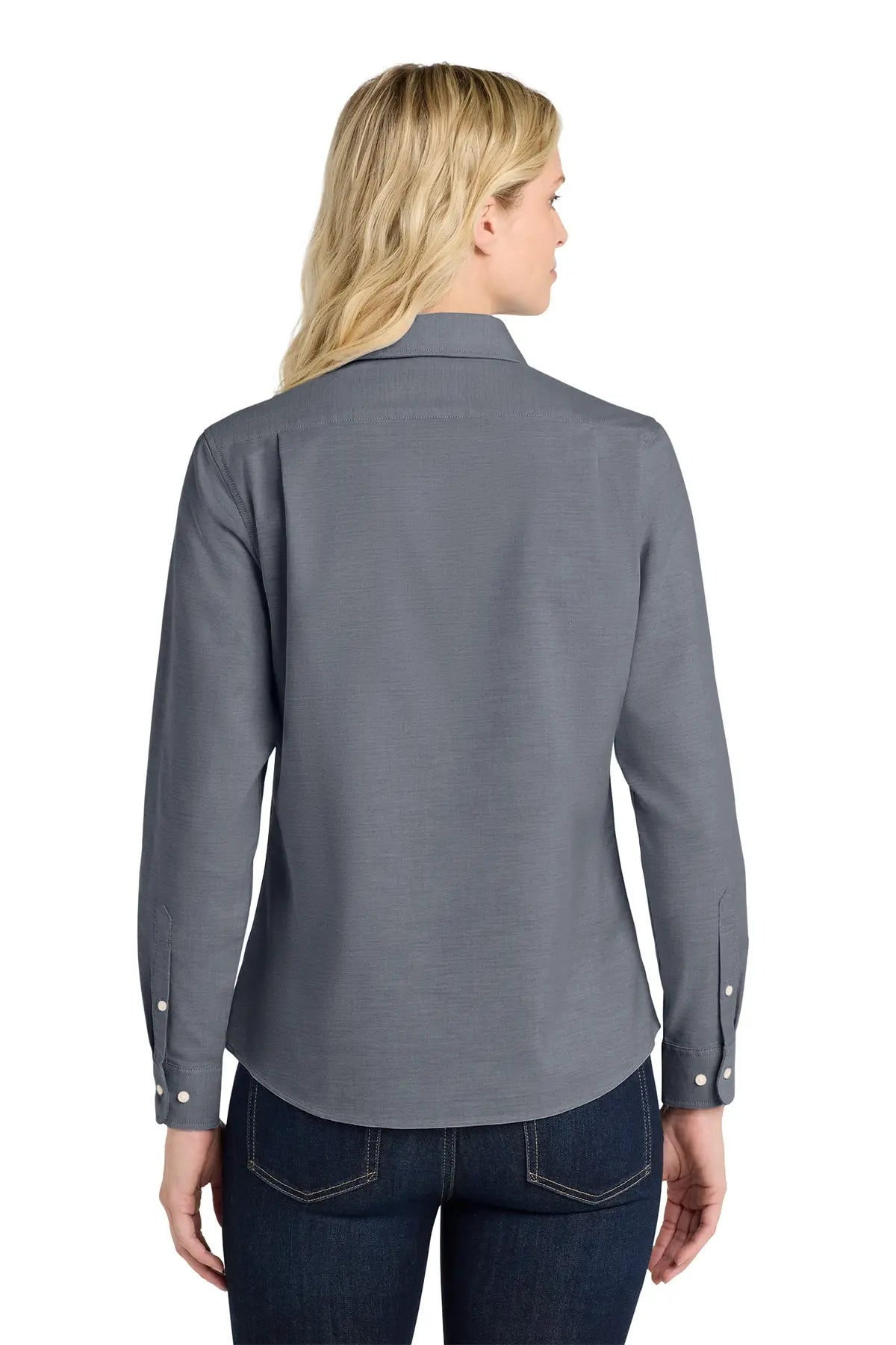 Port Authority® Women's SuperPro™ Oxford Shirt #L658