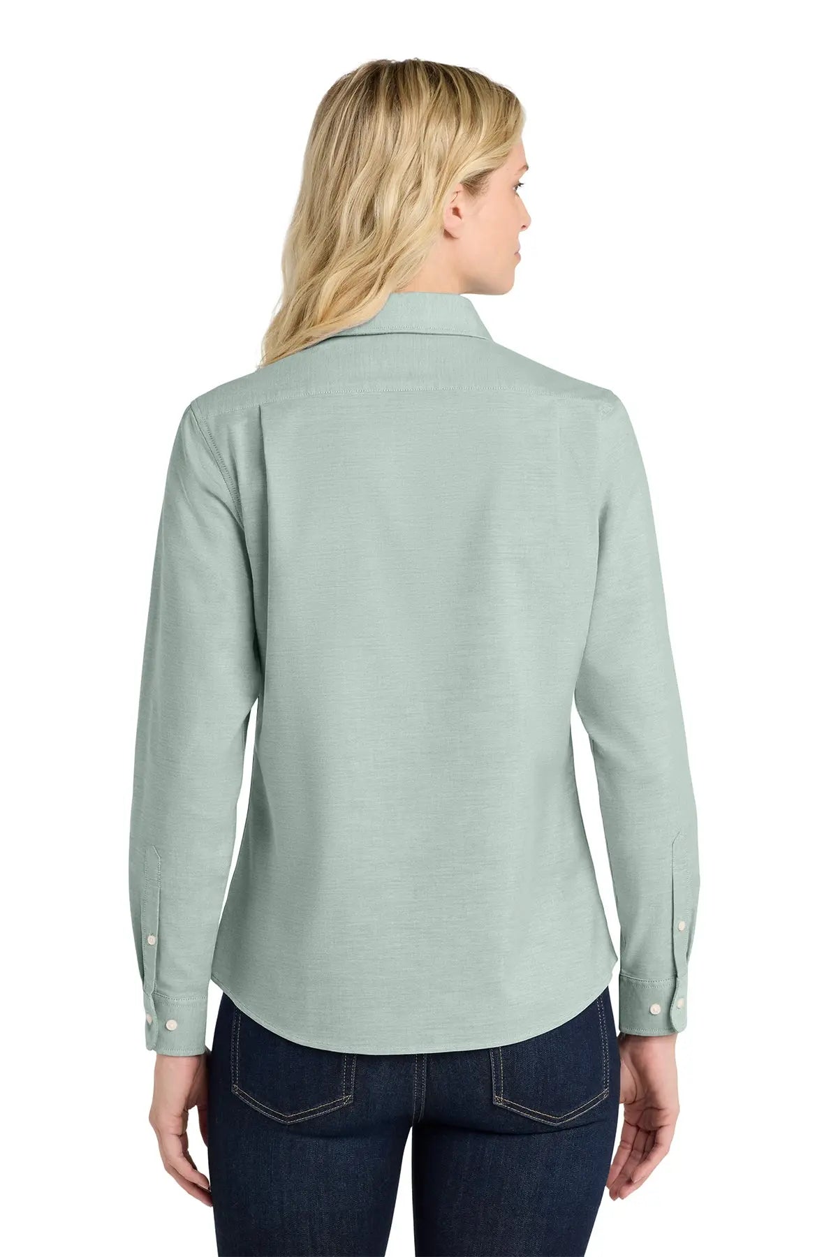 Port Authority® Women's SuperPro™ Oxford Shirt #L658