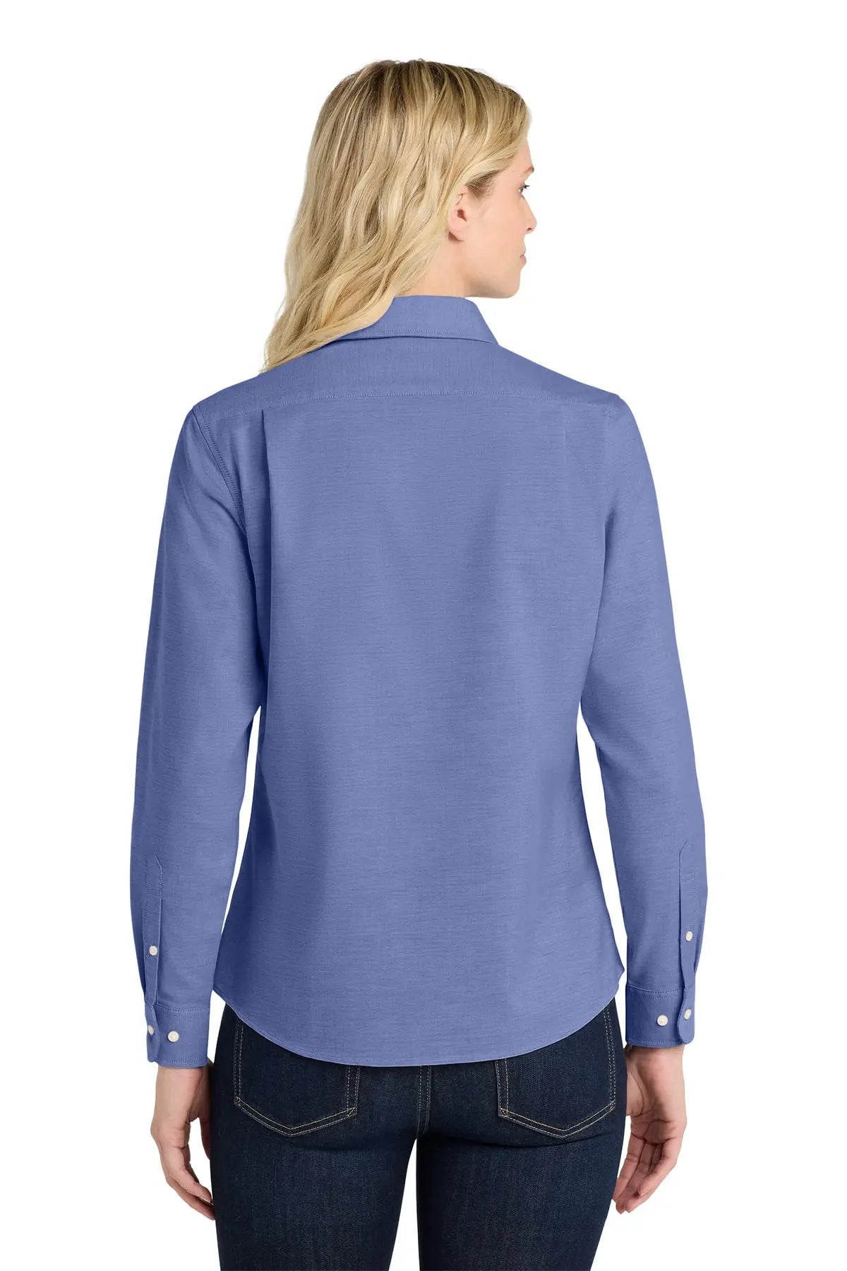 Port Authority® Women's SuperPro™ Oxford Shirt #L658