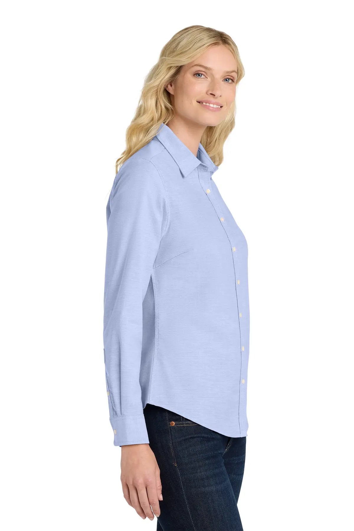 Port Authority® Women's SuperPro™ Oxford Shirt #L658