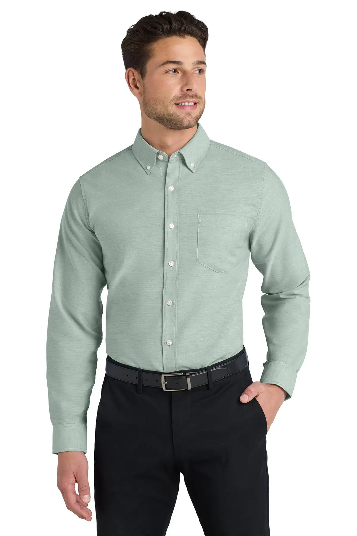 Port Authority® SuperPro™ Oxford Shirt #S658