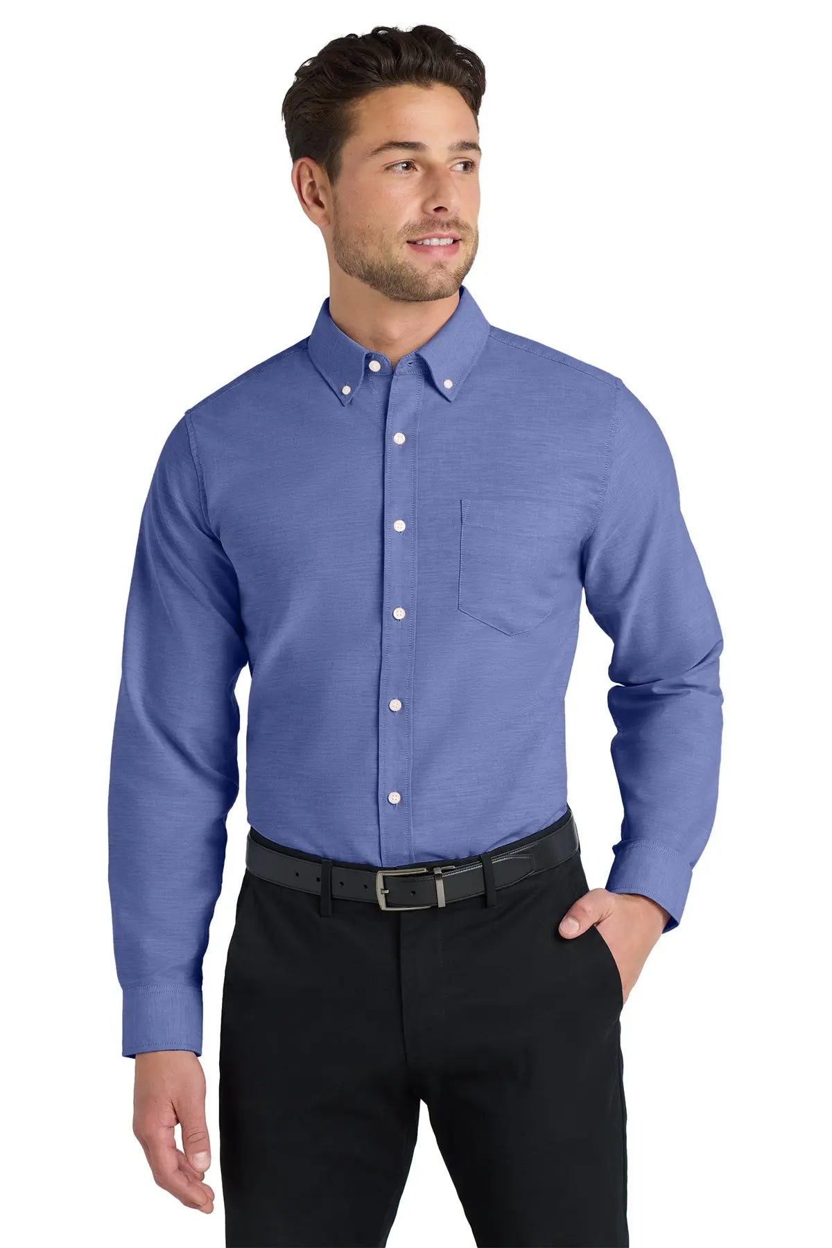Port Authority® SuperPro™ Oxford Shirt #S658