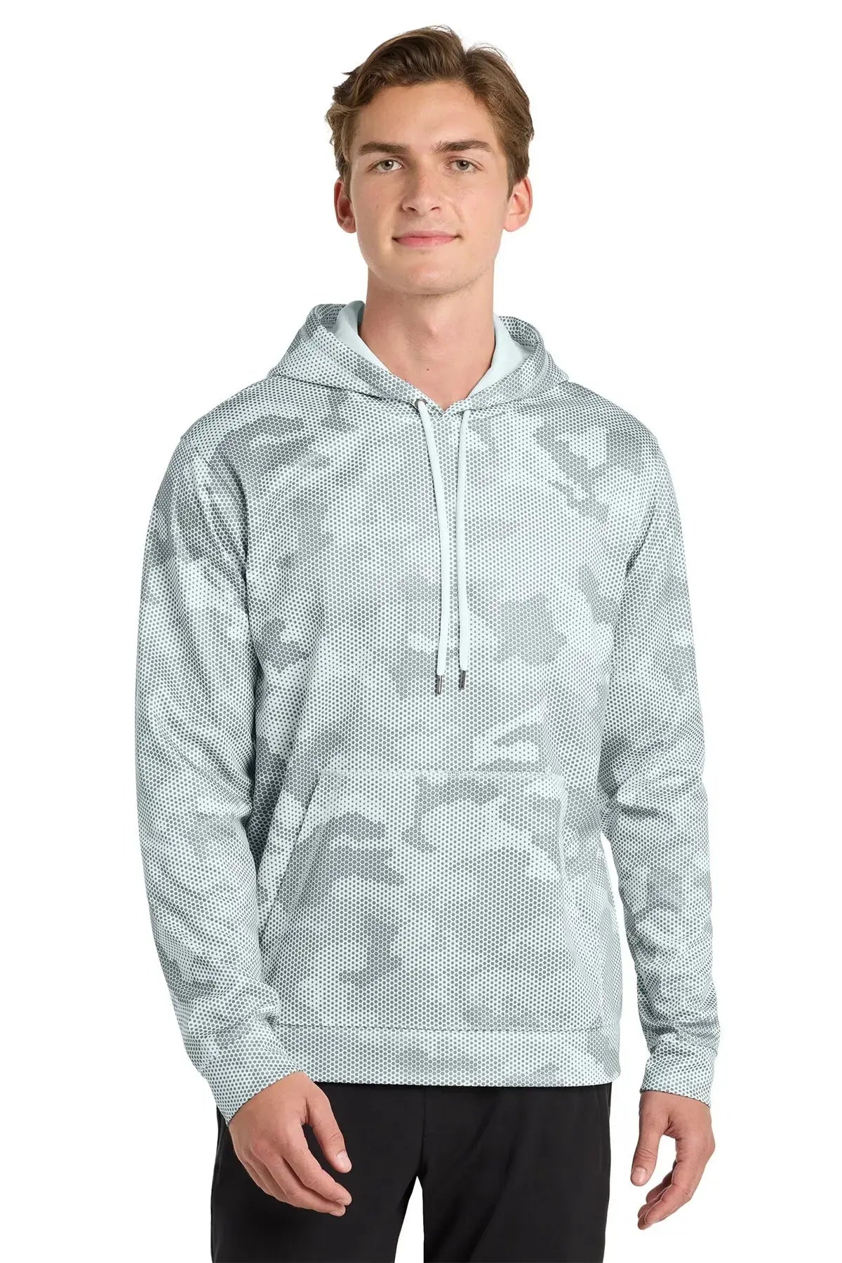 Sport-Tek® Sport-Wick® CamoHex Fleece Hooded Pullover #ST240 Game Over Merch