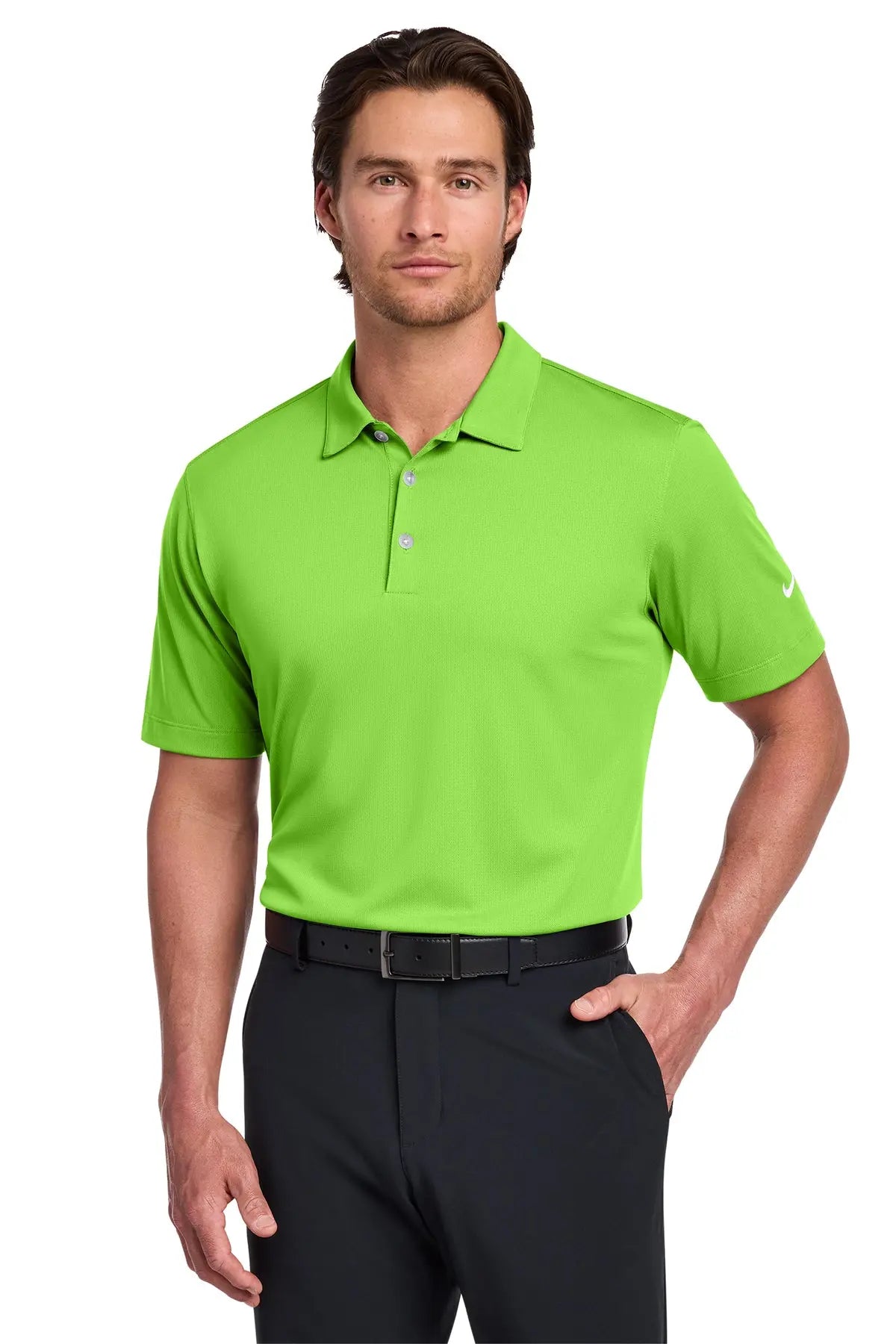 Nike Dri-FIT Vertical Mesh Polo #637167Game Over Merch