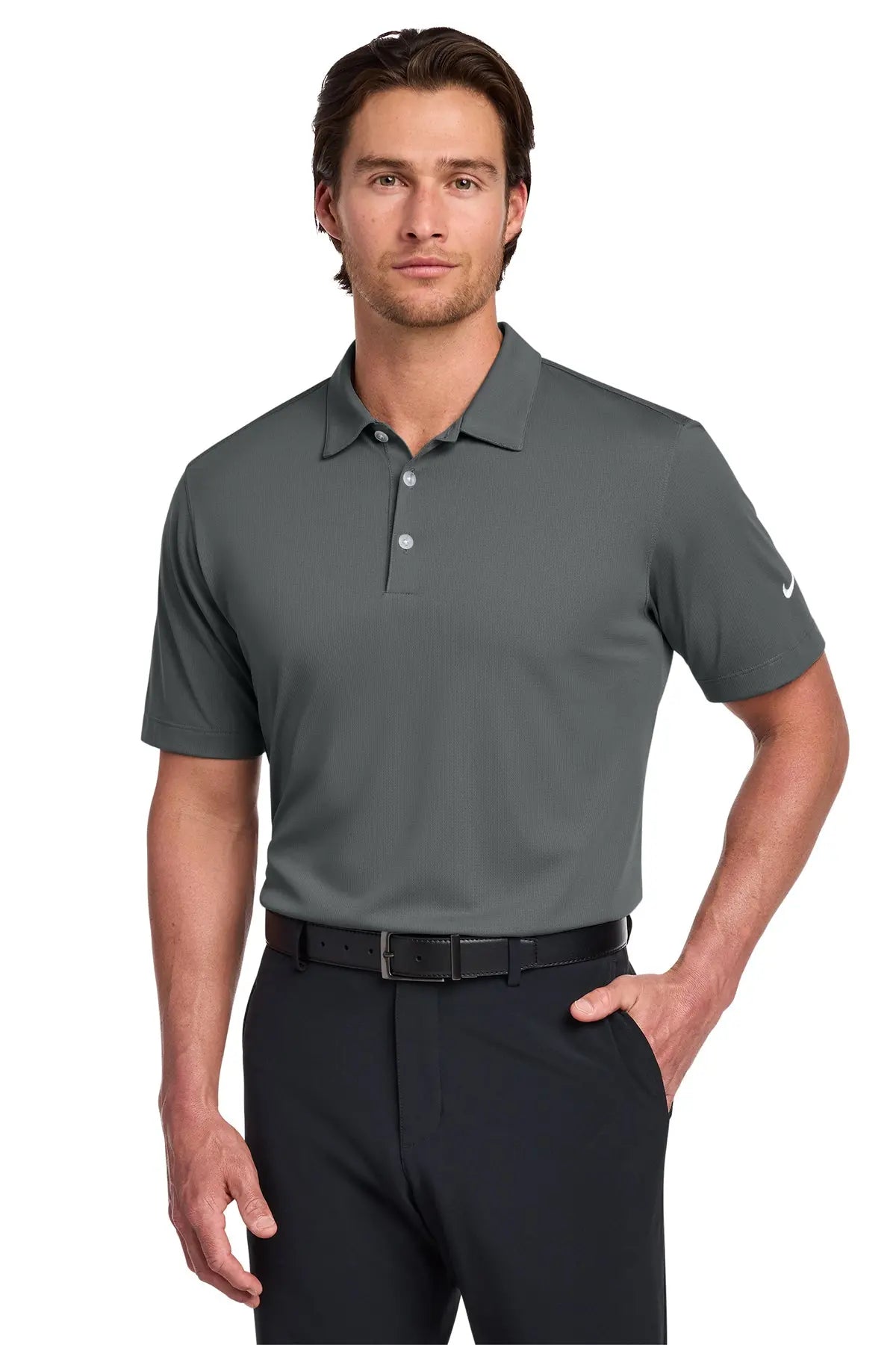 Nike Dri-FIT Vertical Mesh Polo #637167Game Over Merch