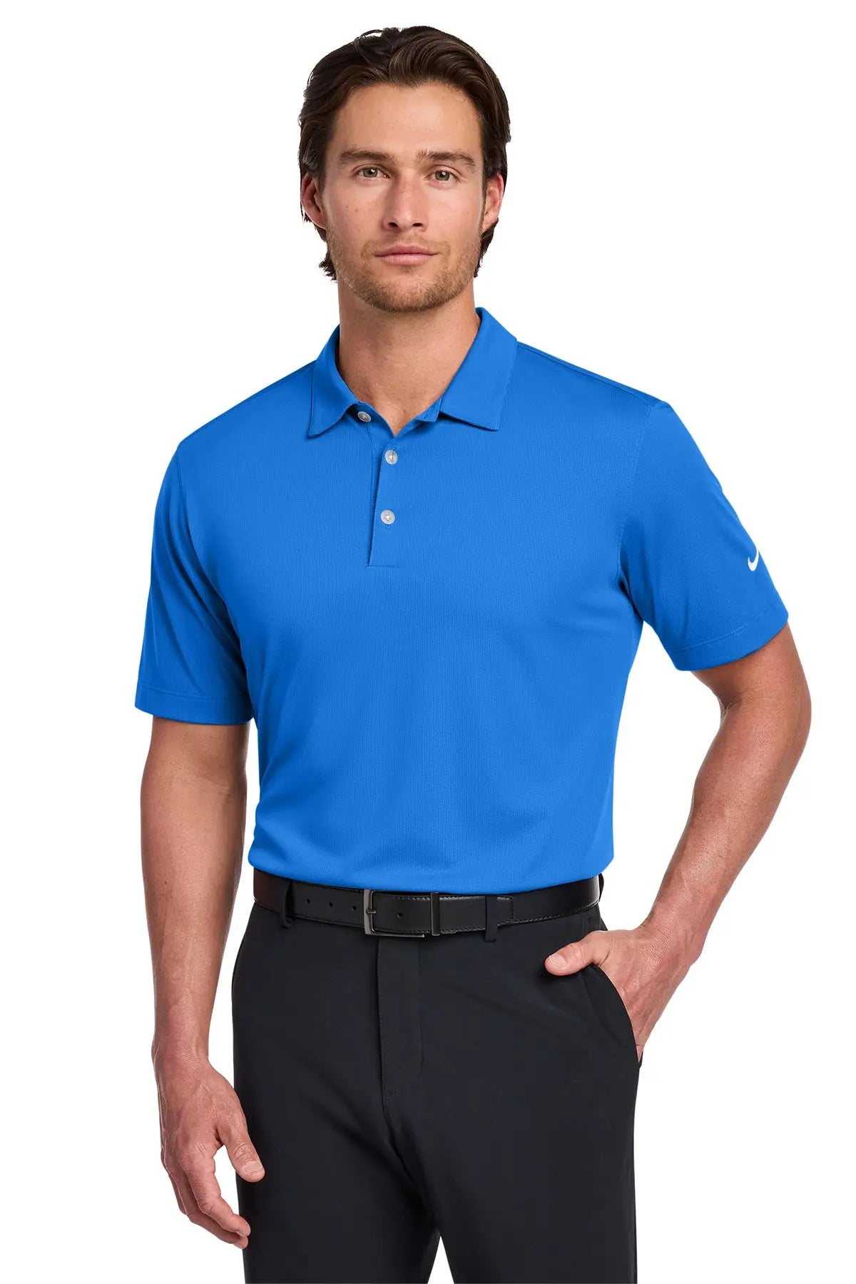 Nike Dri-FIT Vertical Mesh Polo #637167Game Over Merch