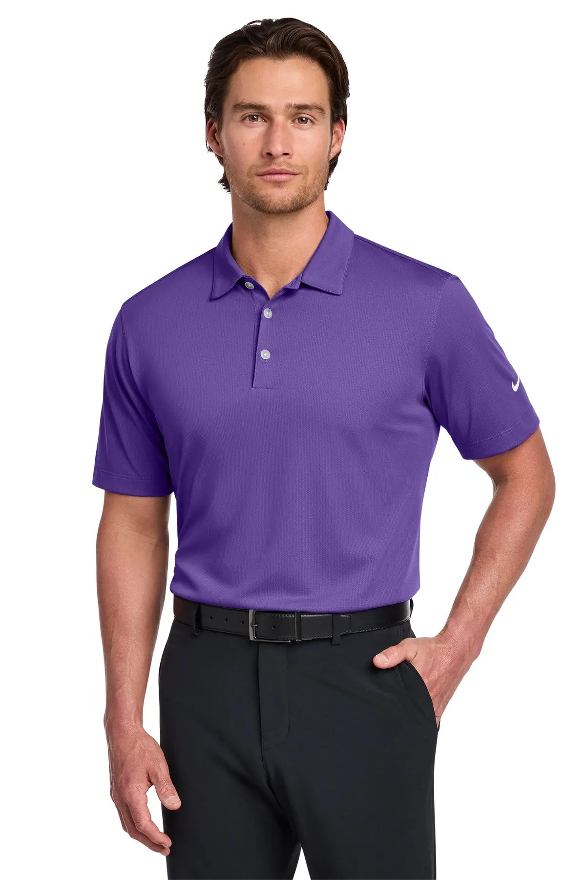 Nike Dri-FIT Vertical Mesh Polo #637167Game Over Merch