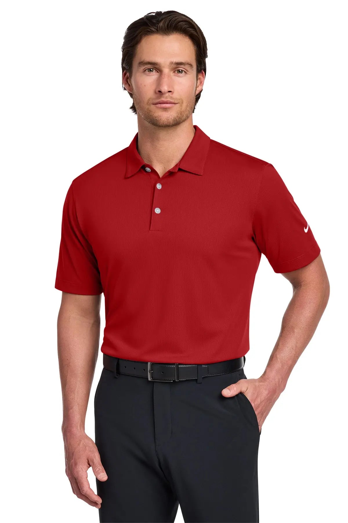 Nike Dri-FIT Vertical Mesh Polo #637167Game Over Merch