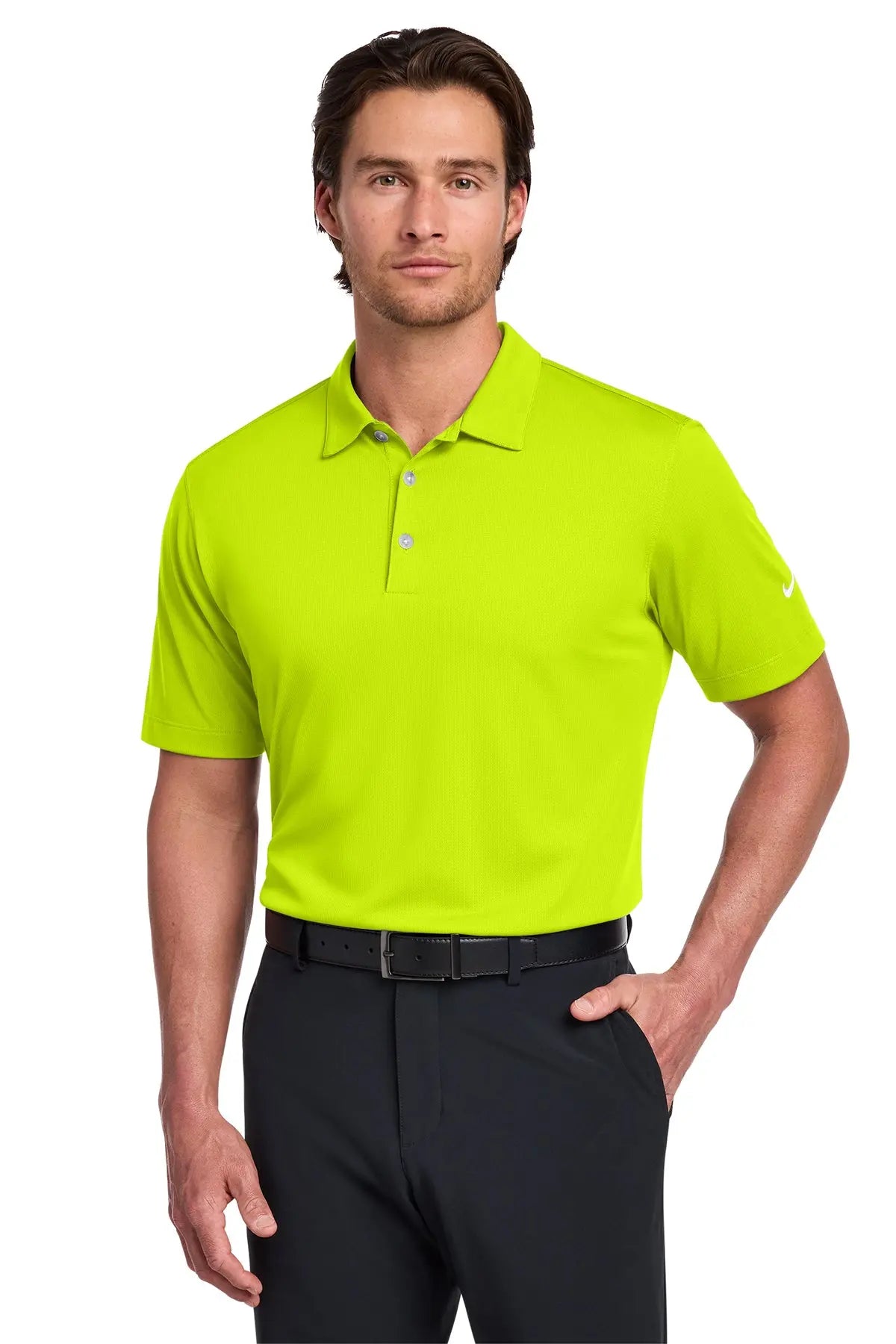 Nike Dri-FIT Vertical Mesh Polo #637167Game Over Merch