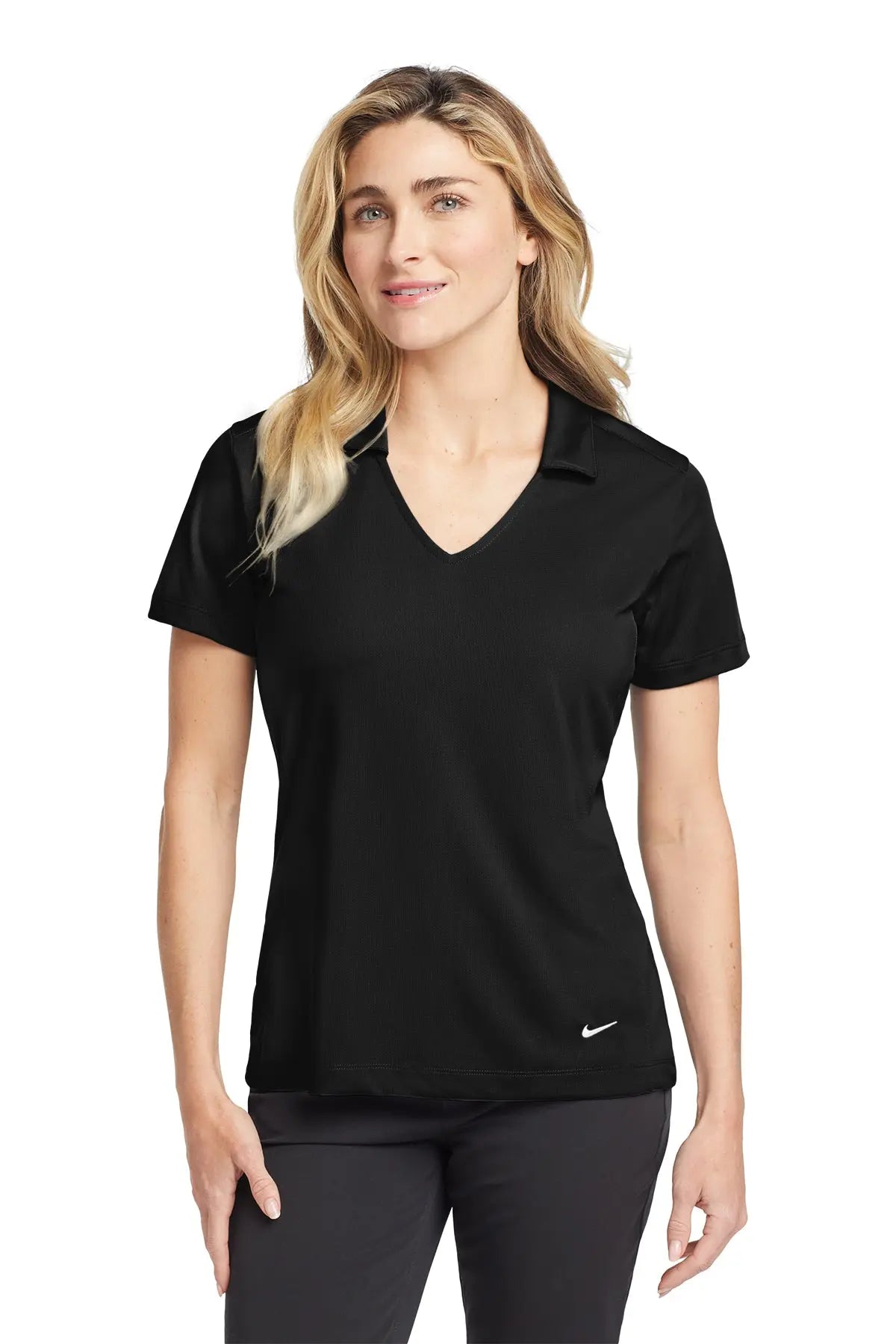 Nike Women's Dri-FIT Vertical Mesh Polo #637165Game Over Merch