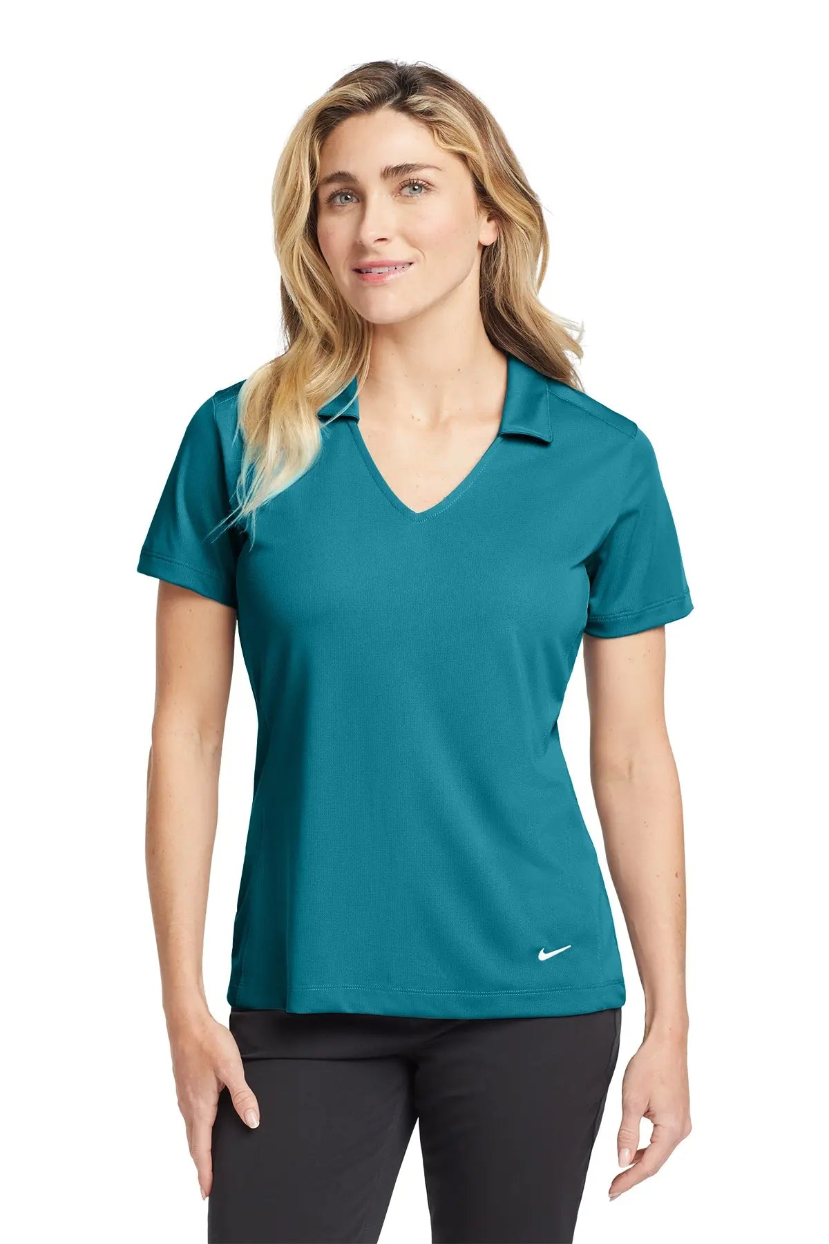 Nike Women's Dri-FIT Vertical Mesh Polo #637165Game Over Merch
