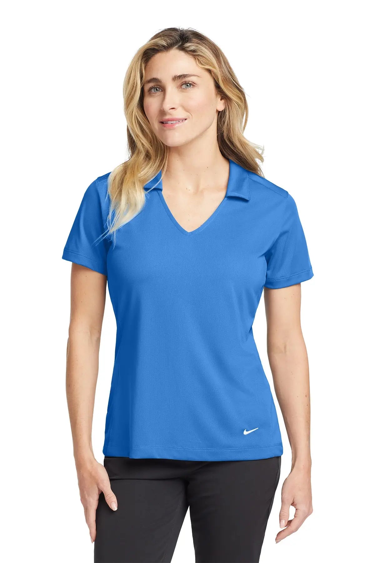 Nike Women's Dri-FIT Vertical Mesh Polo #637165Game Over Merch