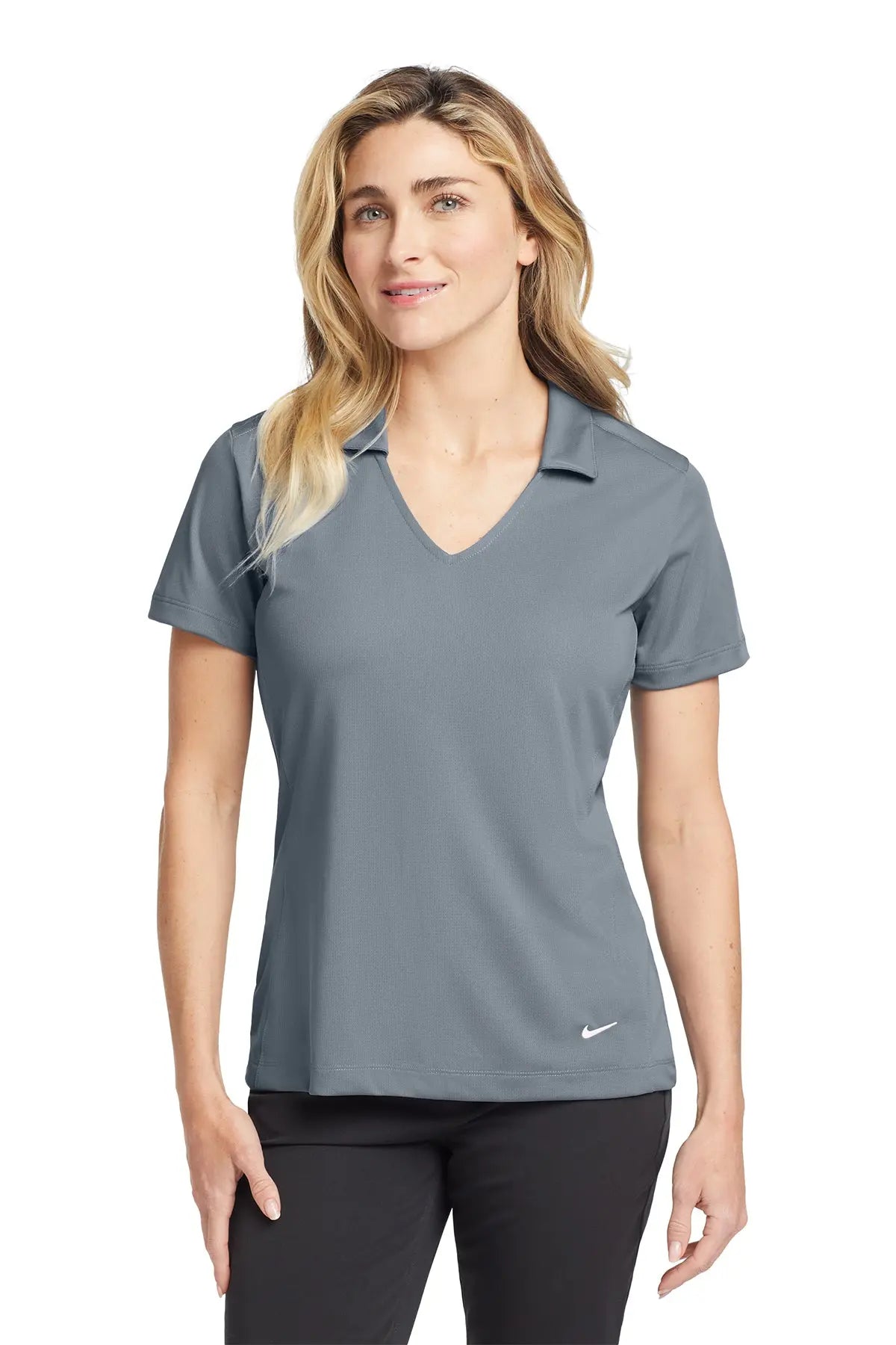 Nike Women's Dri-FIT Vertical Mesh Polo #637165Game Over Merch