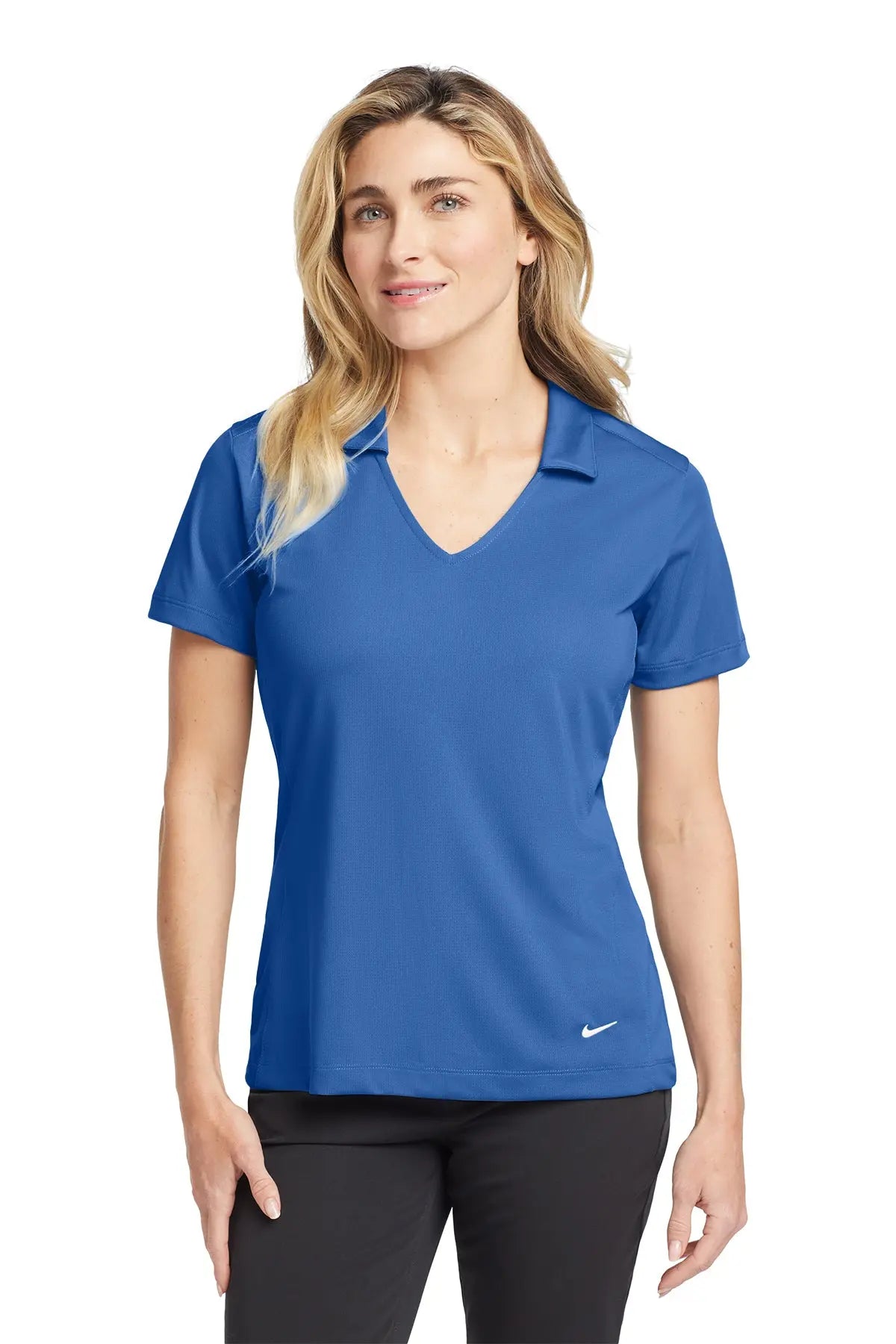 Nike Women's Dri-FIT Vertical Mesh Polo #637165Game Over Merch