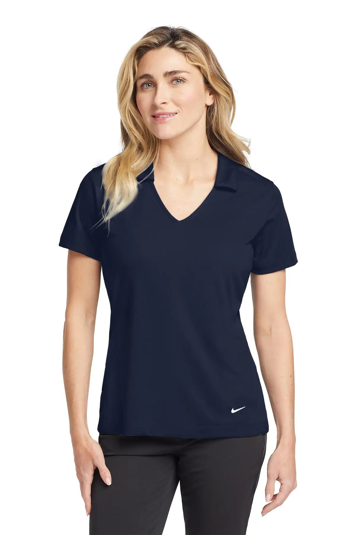 Nike Women's Dri-FIT Vertical Mesh Polo #637165Game Over Merch