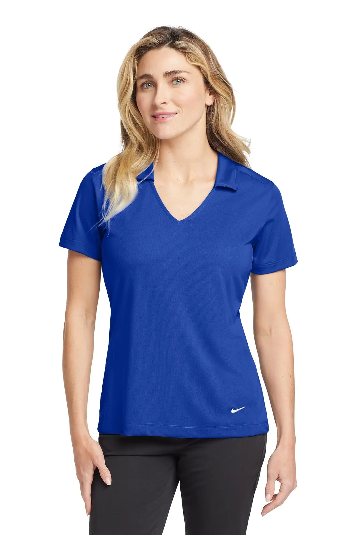 Nike Women's Dri-FIT Vertical Mesh Polo #637165Game Over Merch