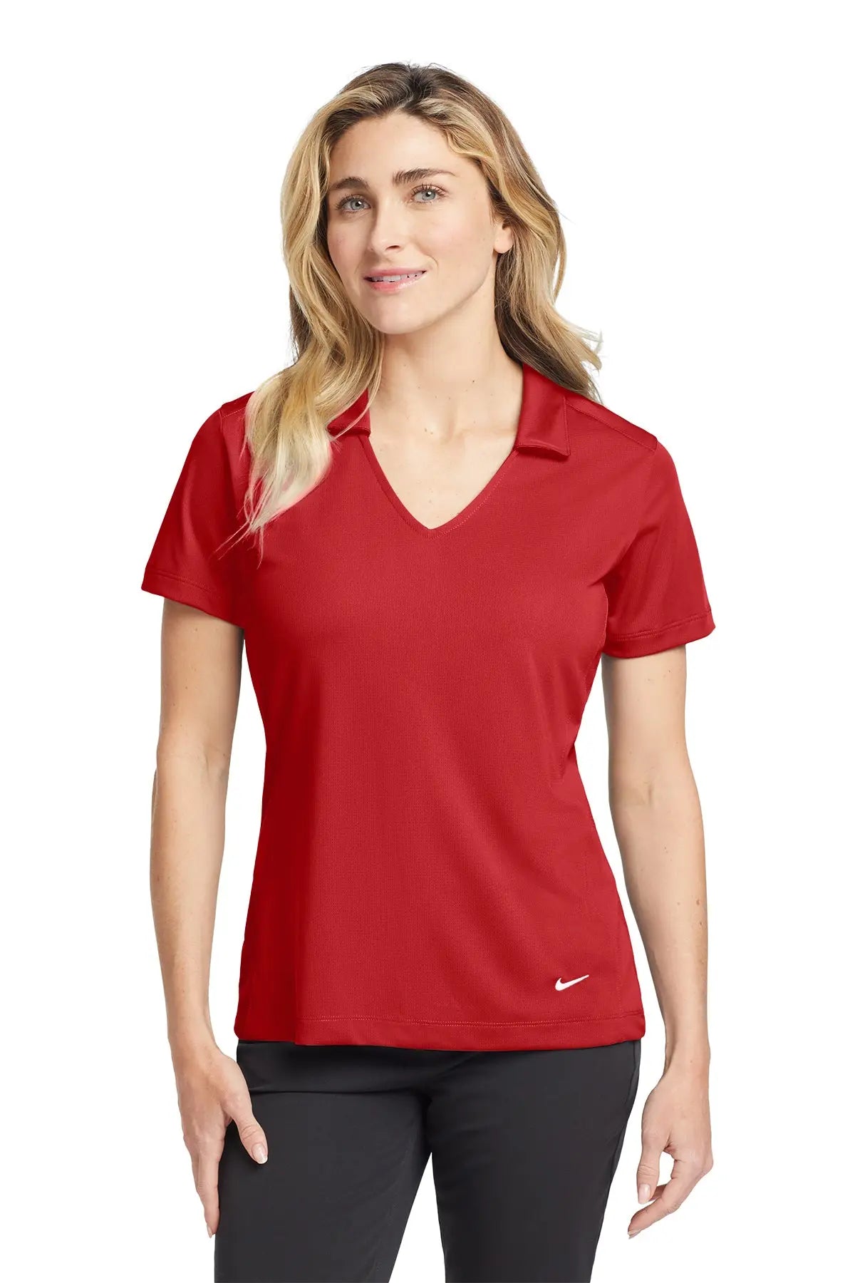 Nike Women's Dri-FIT Vertical Mesh Polo #637165Game Over Merch