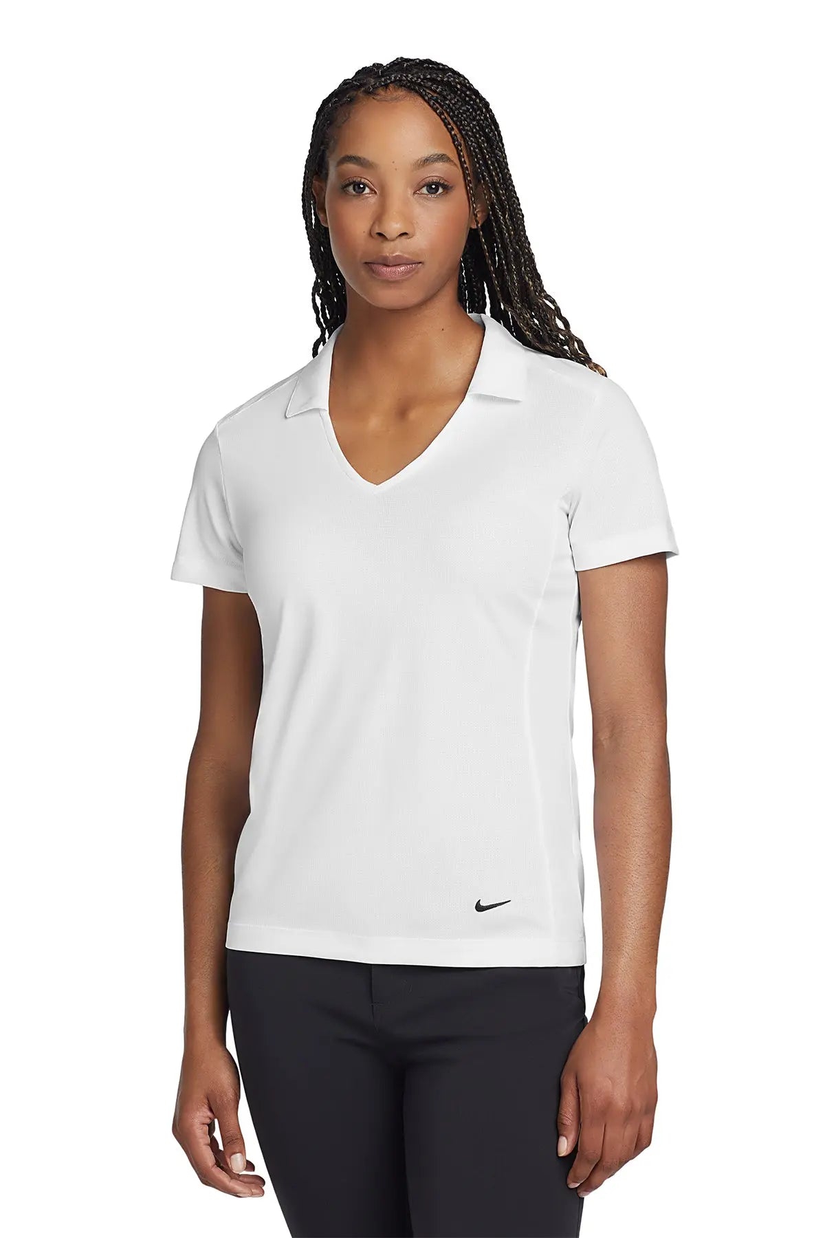 Nike Women's Dri-FIT Vertical Mesh Polo #637165Game Over Merch