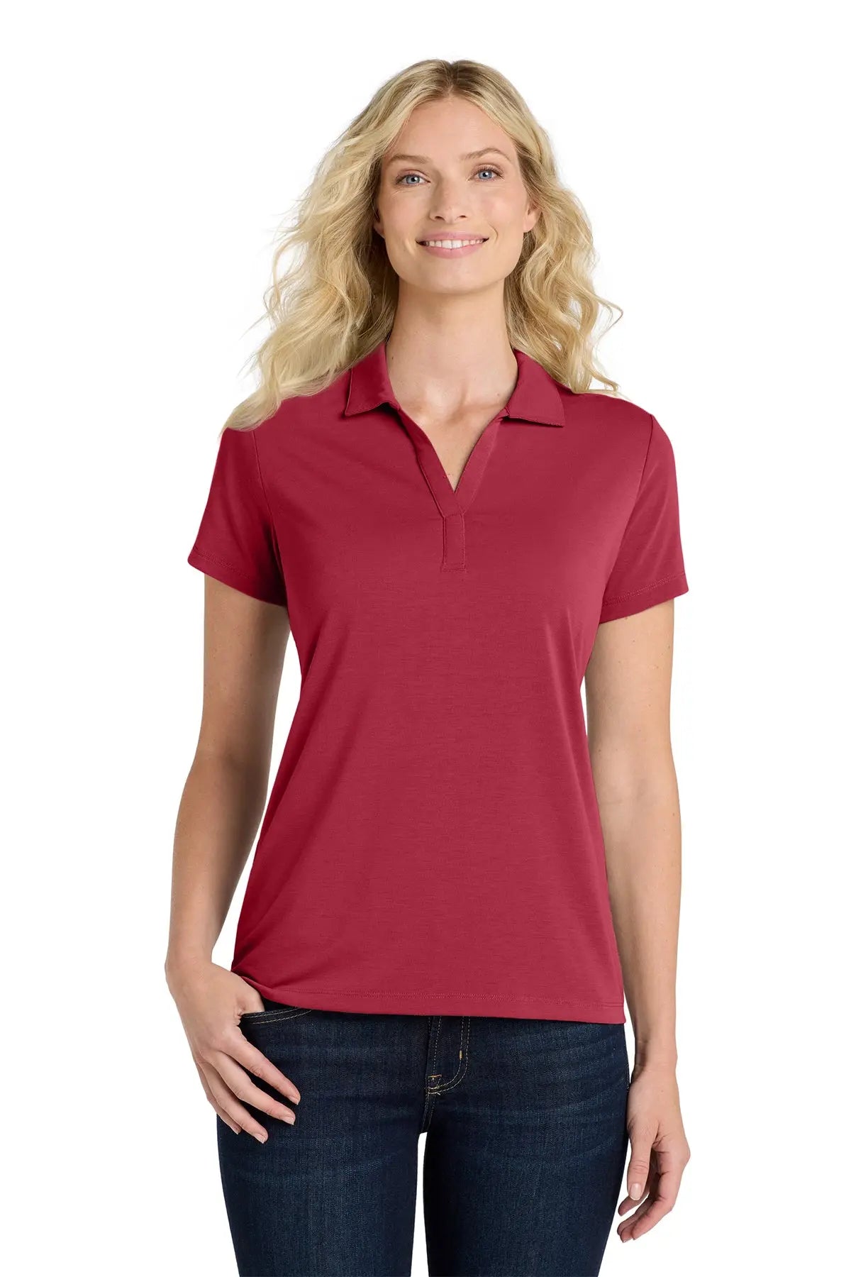 Port Authority® Women's Cotton Touch™ Performance Polo #L568Game Over Merch
