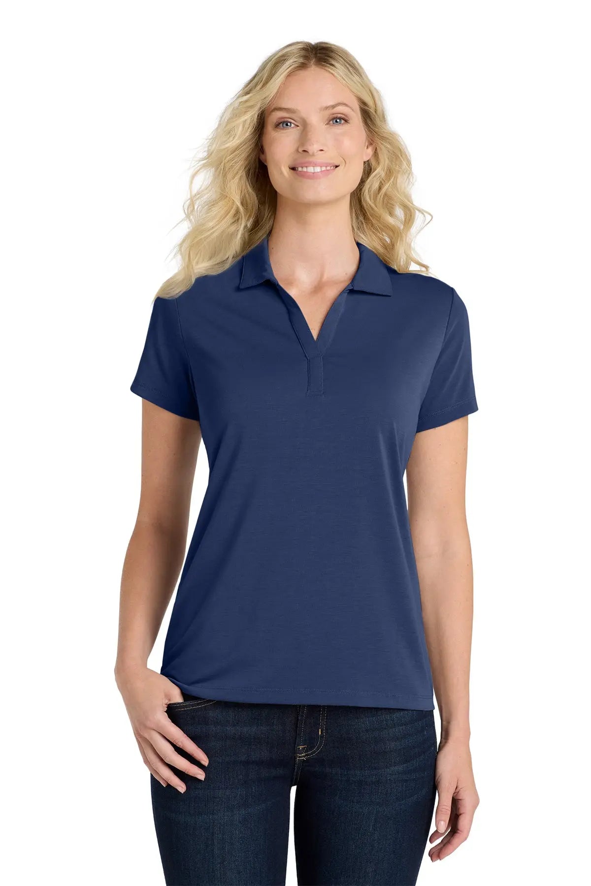 Port Authority® Women's Cotton Touch™ Performance Polo #L568Game Over Merch