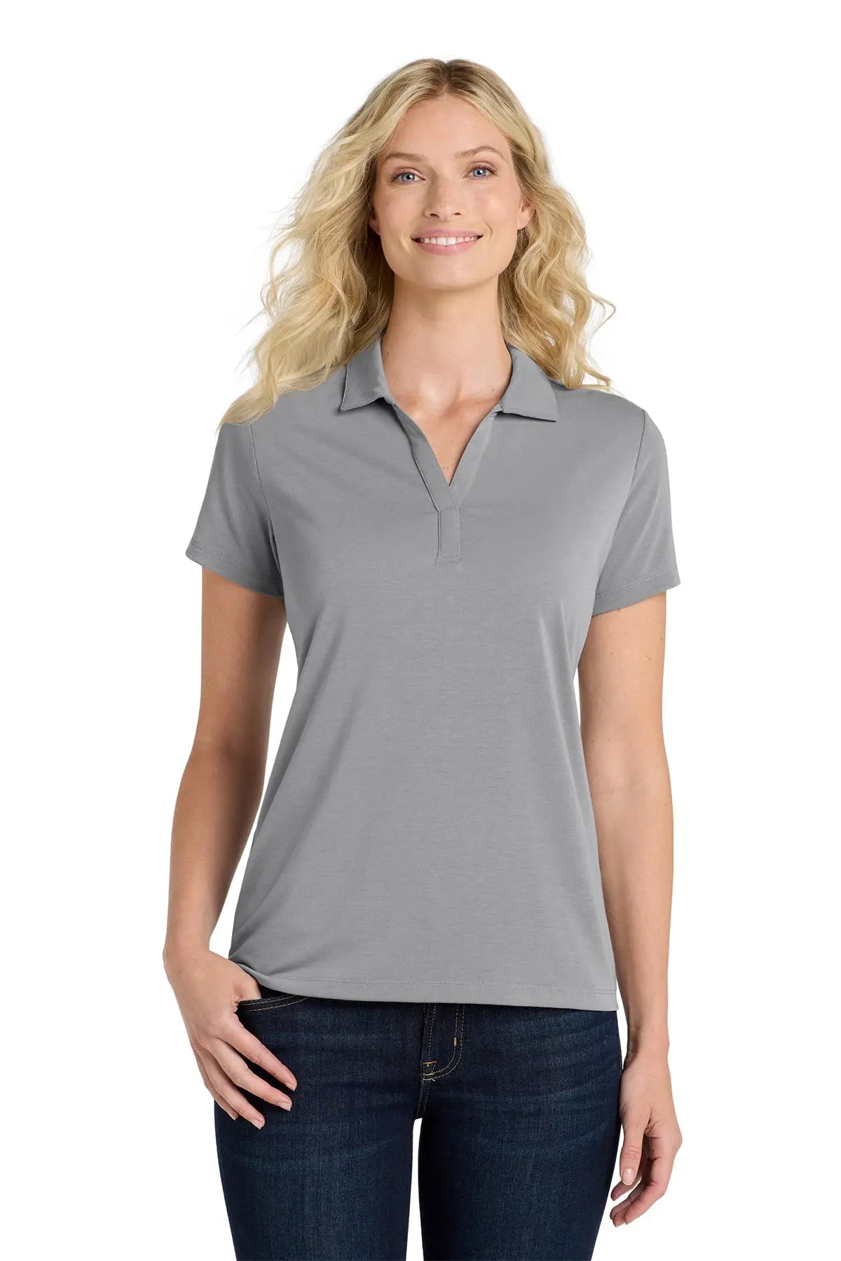 Port Authority® Women's Cotton Touch™ Performance Polo #L568Game Over Merch