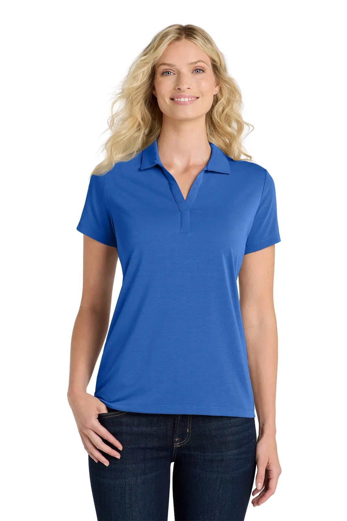 Port Authority® Women's Cotton Touch™ Performance Polo #L568Game Over Merch