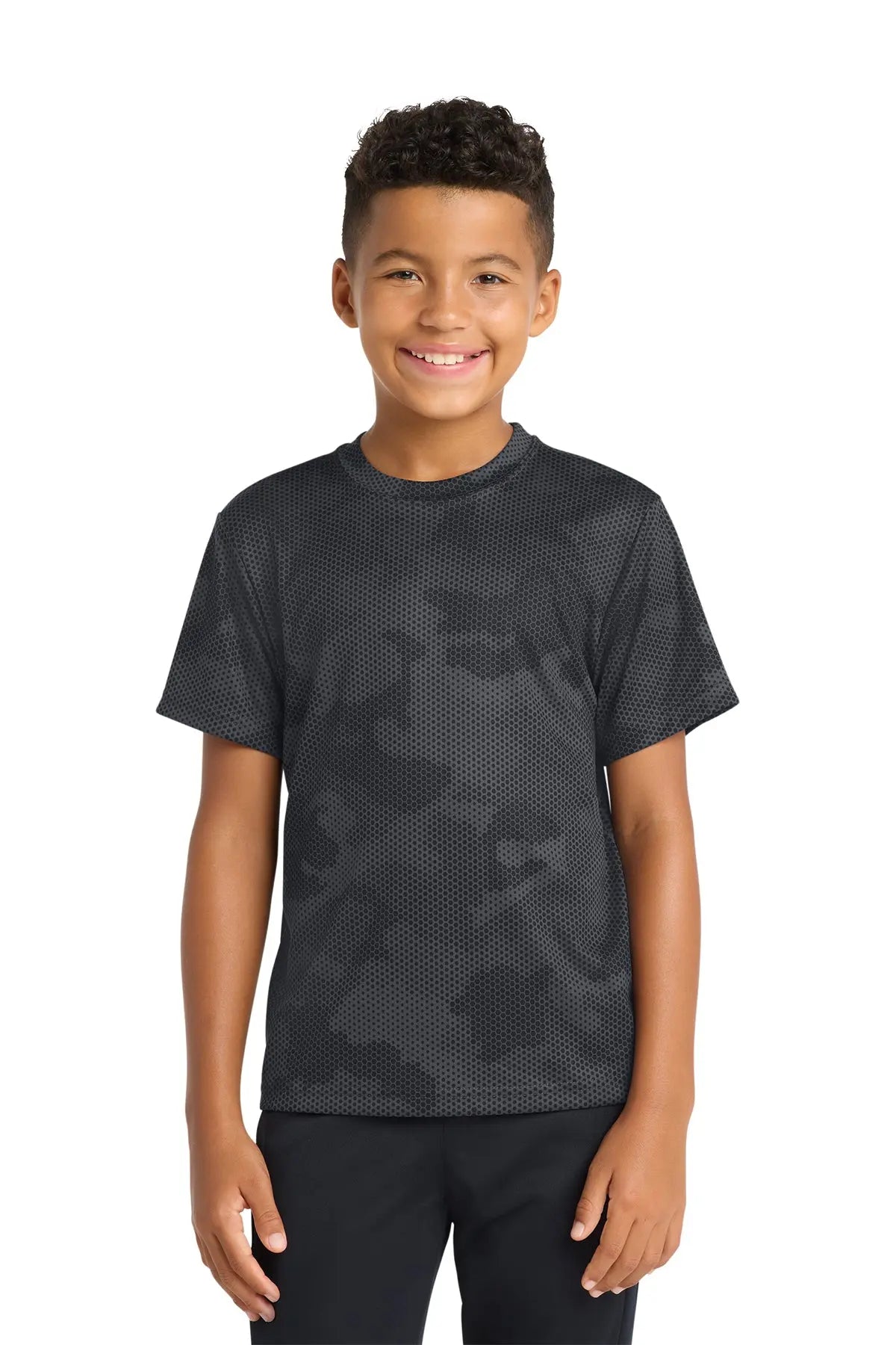 Sport-Tek® Youth CamoHex Tee #YST370