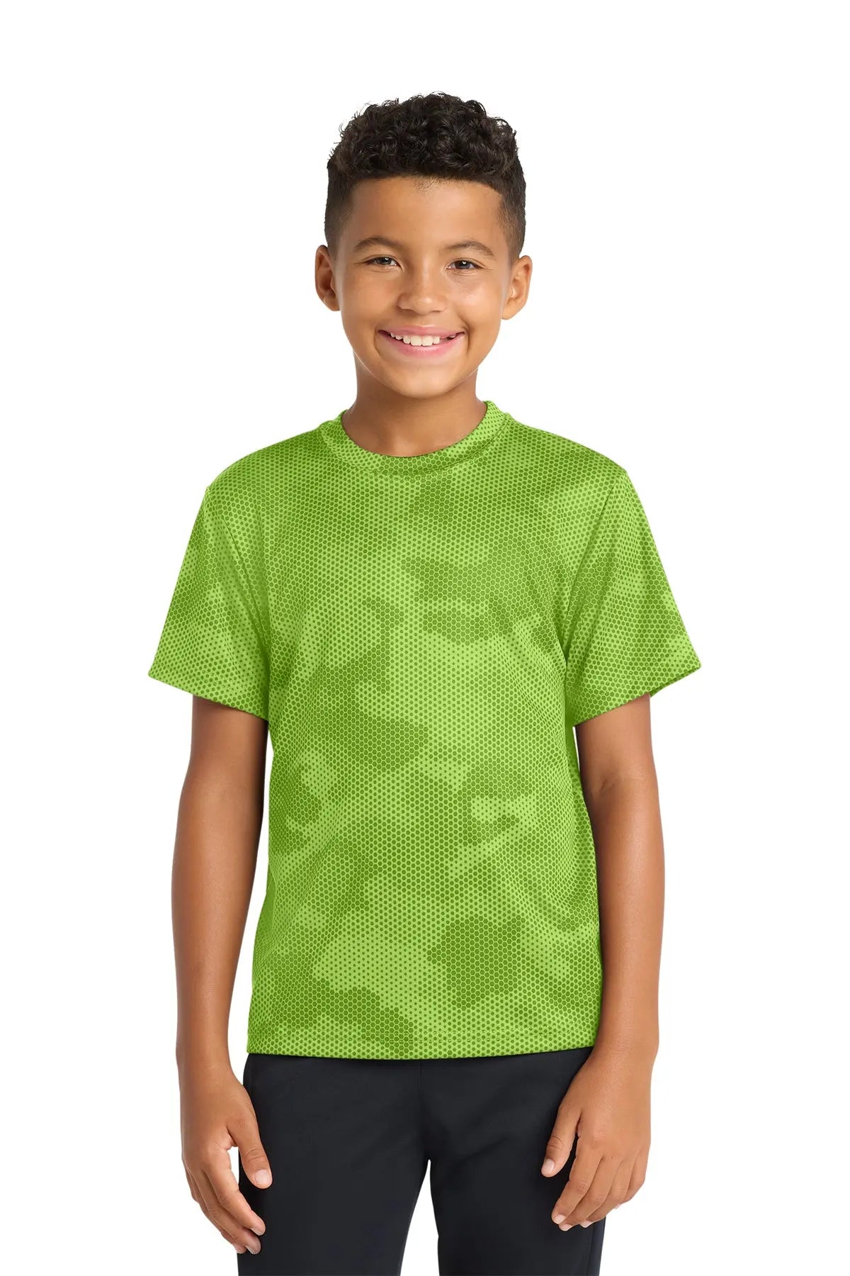 Sport-Tek® Youth CamoHex Tee #YST370