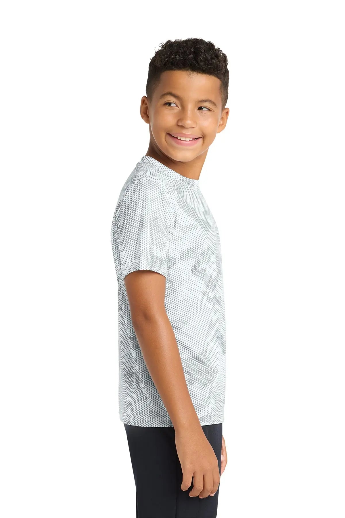 Sport-Tek® Youth CamoHex Tee #YST370