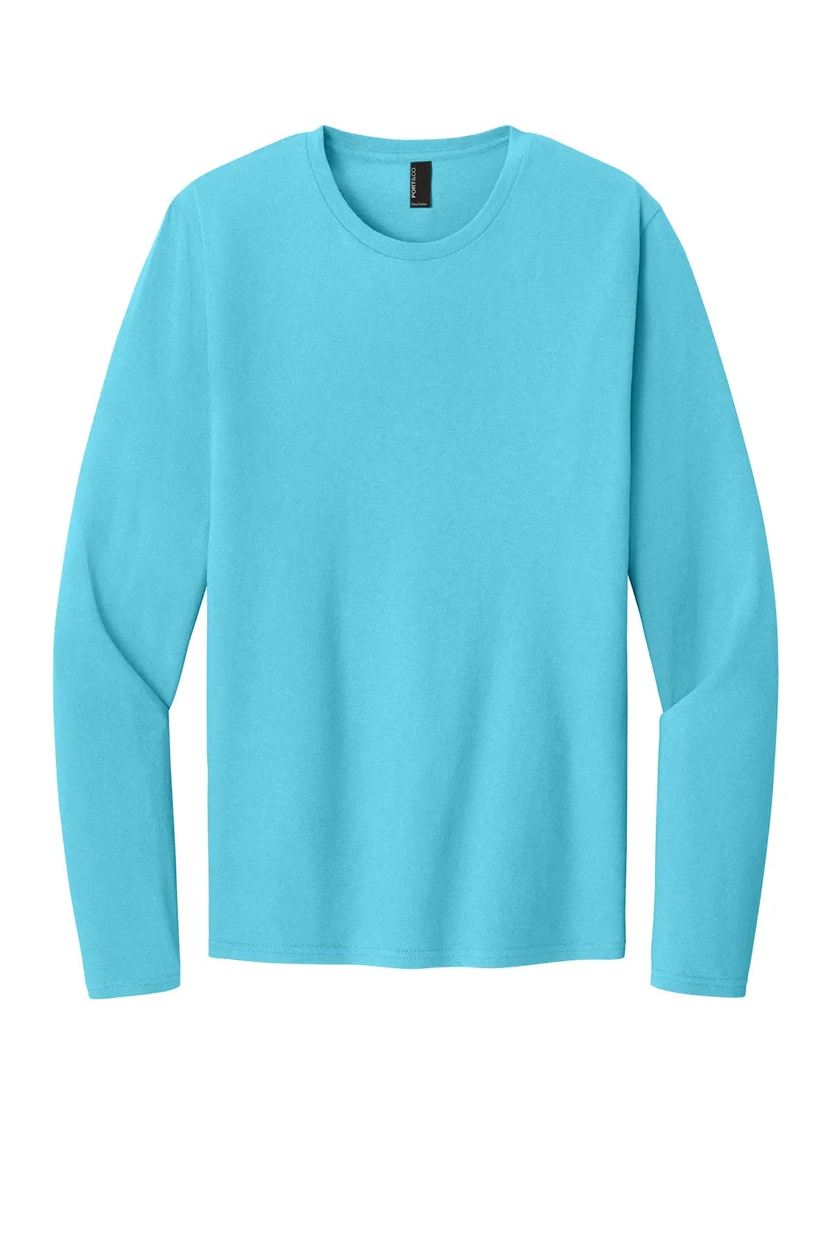 Port & Co™ Easy Cotton Long Sleeve Tee #PC43LS