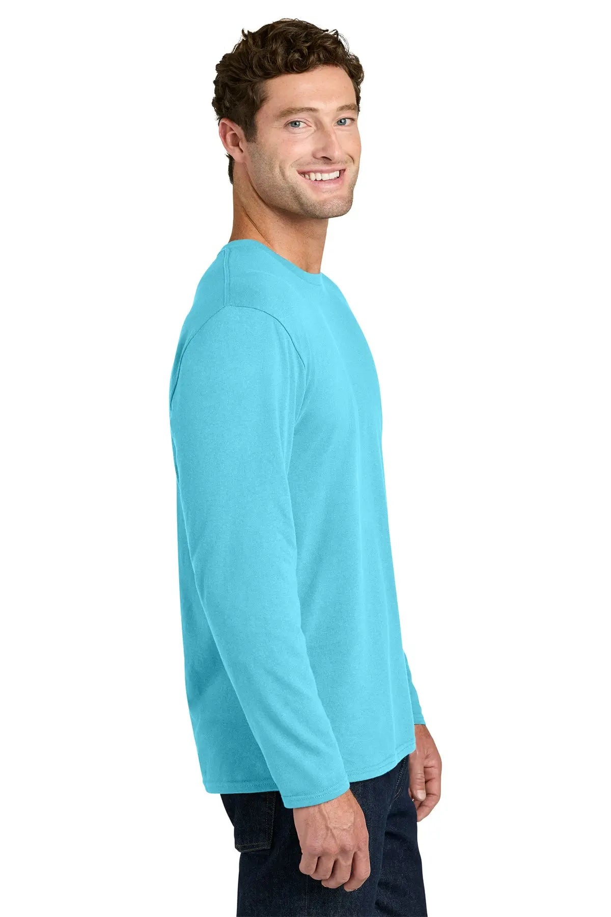 Port & Co™ Easy Cotton Long Sleeve Tee #PC43LS