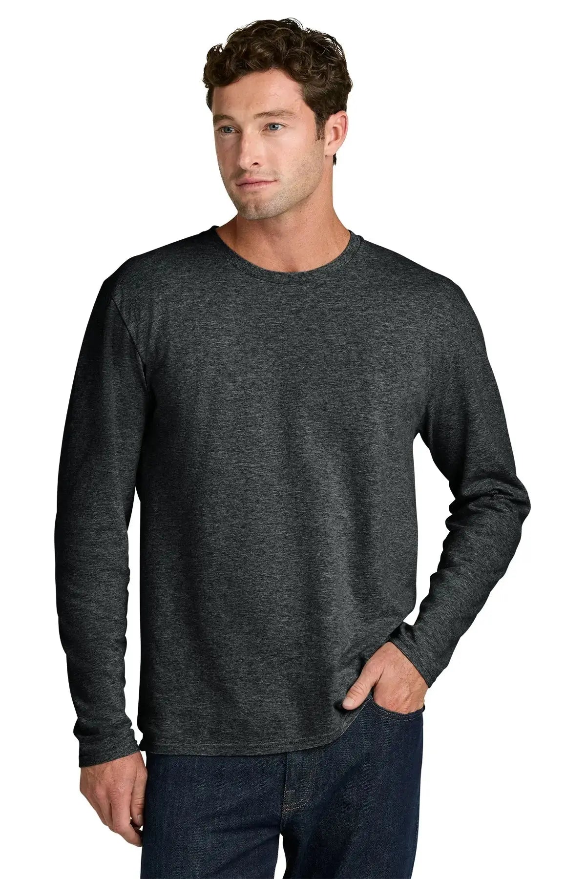 Port & Co™ Easy Cotton Long Sleeve Tee #PC43LS Game Over Merch