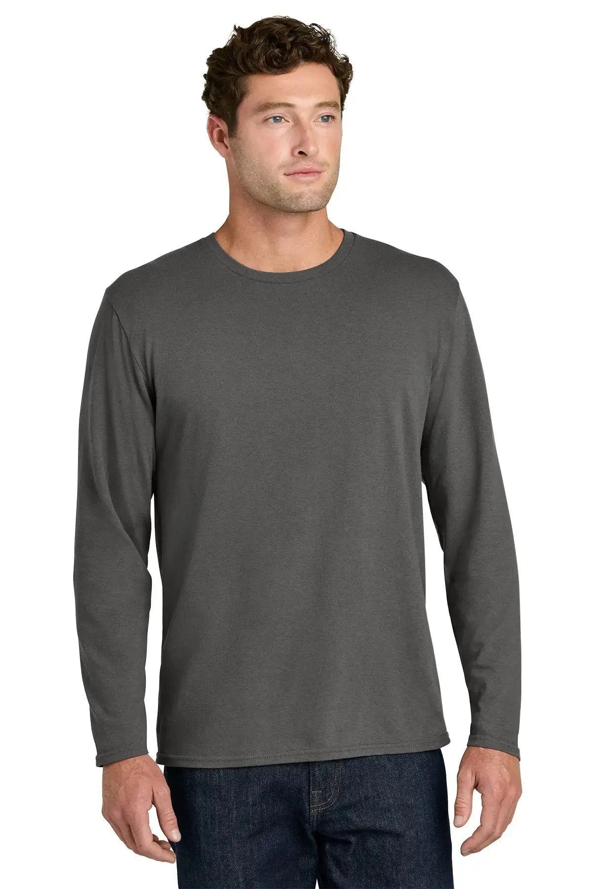 Port & Co™ Easy Cotton Long Sleeve Tee #PC43LS Game Over Merch